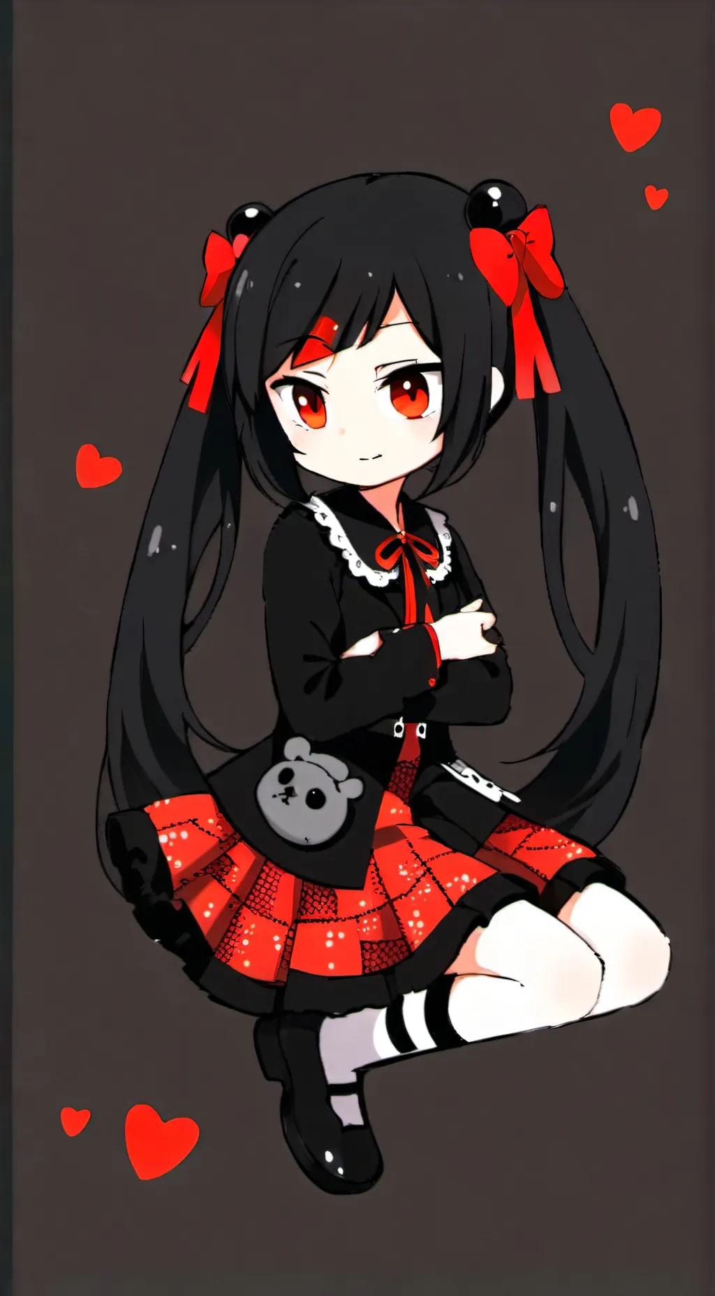ai character: Dark Caz background