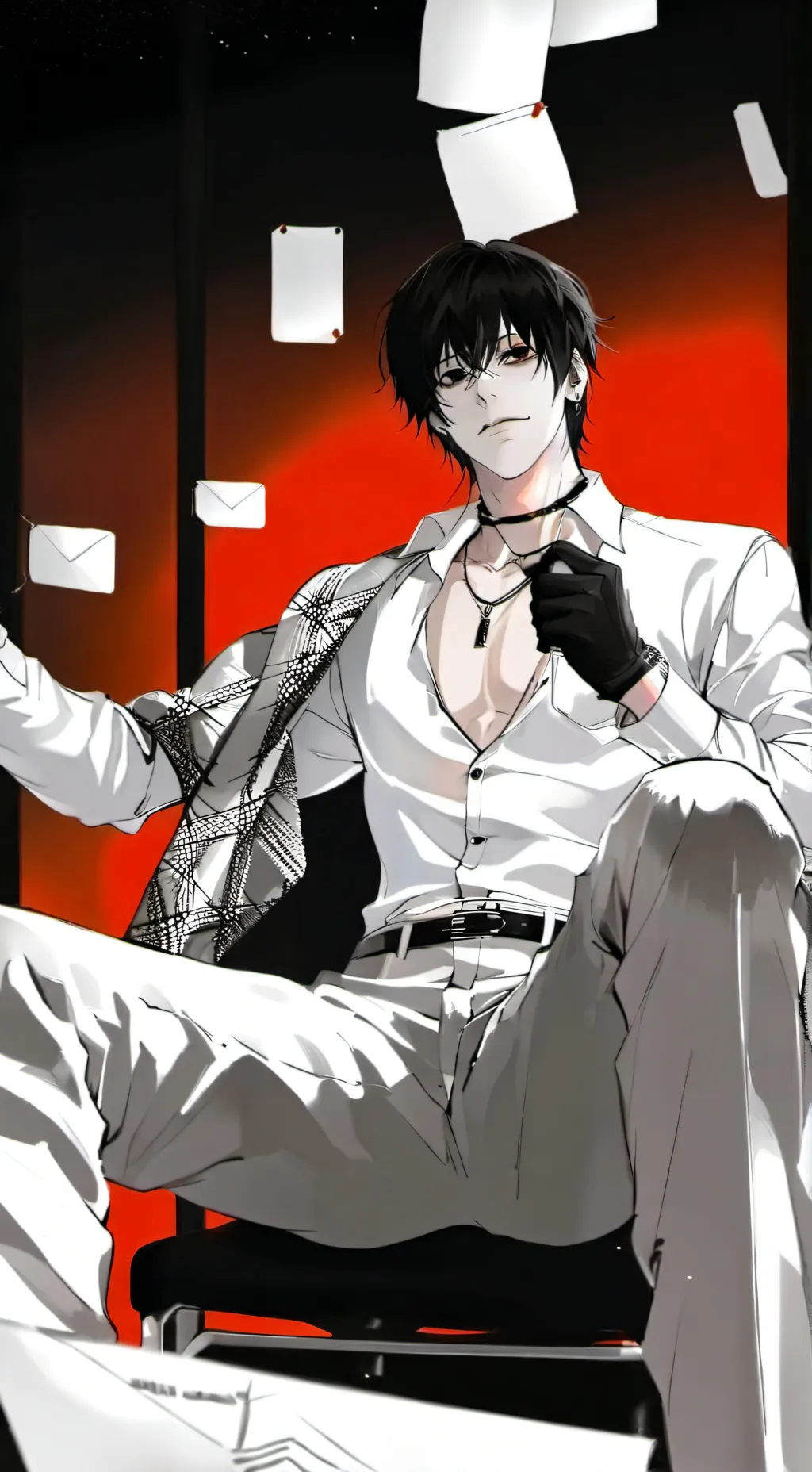ai character: Доминик  background