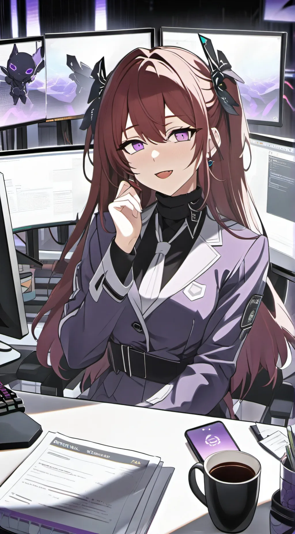 ai character: Yukino background