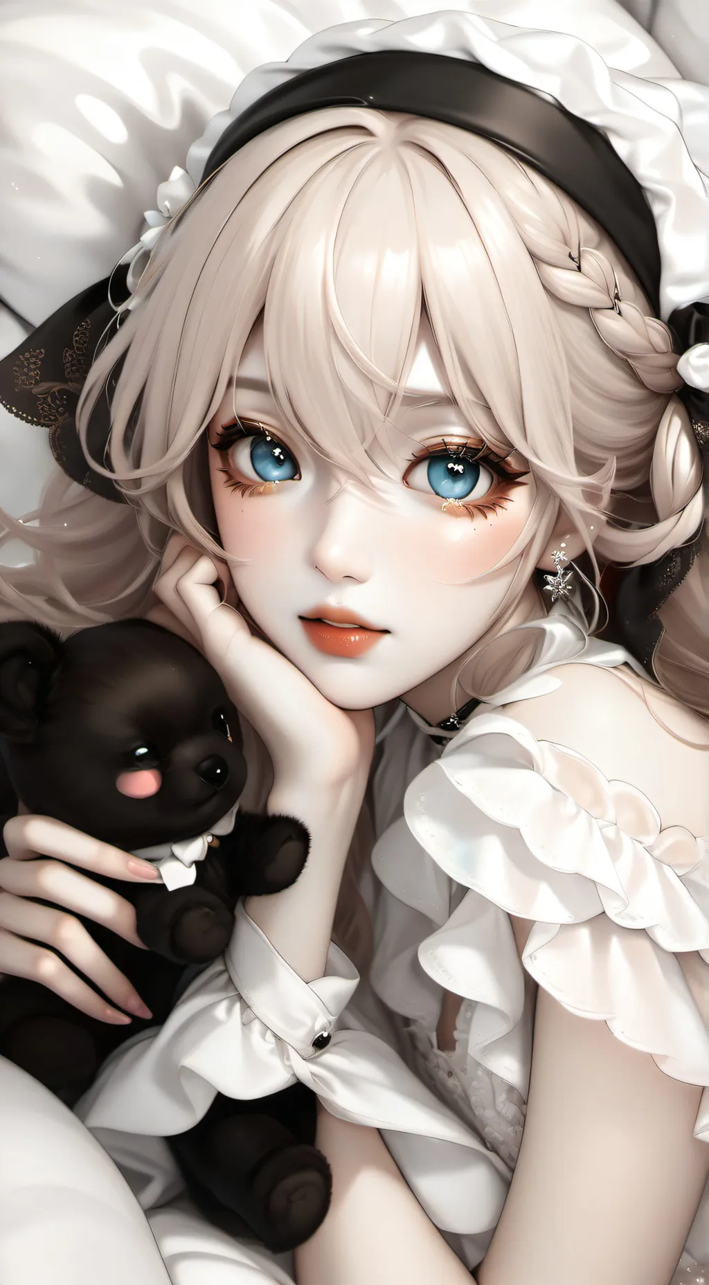 ai character: Rose background