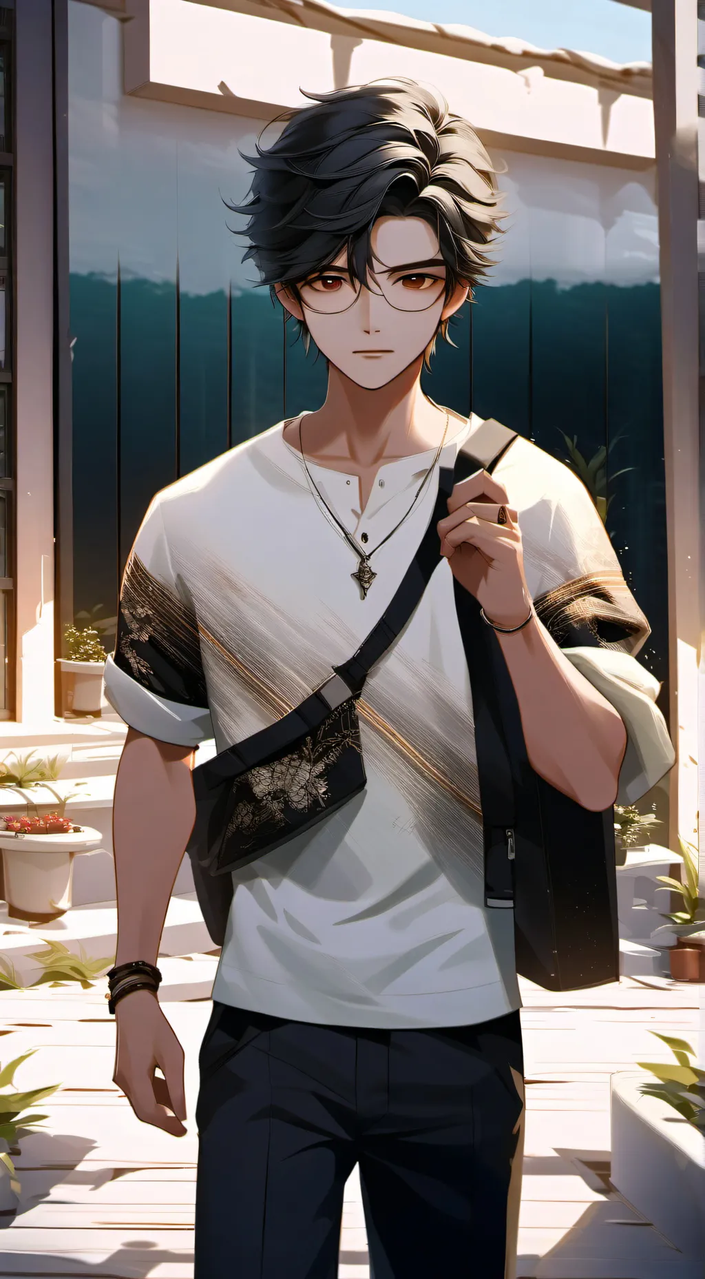 ai character: Sainin background