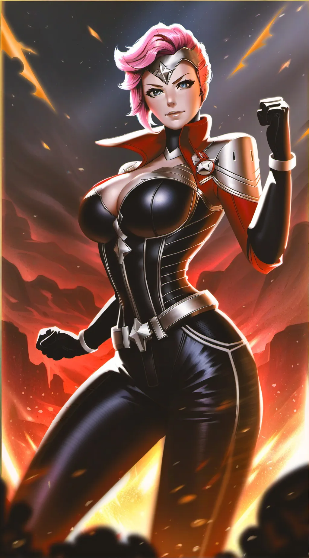 ai character: Carol  background