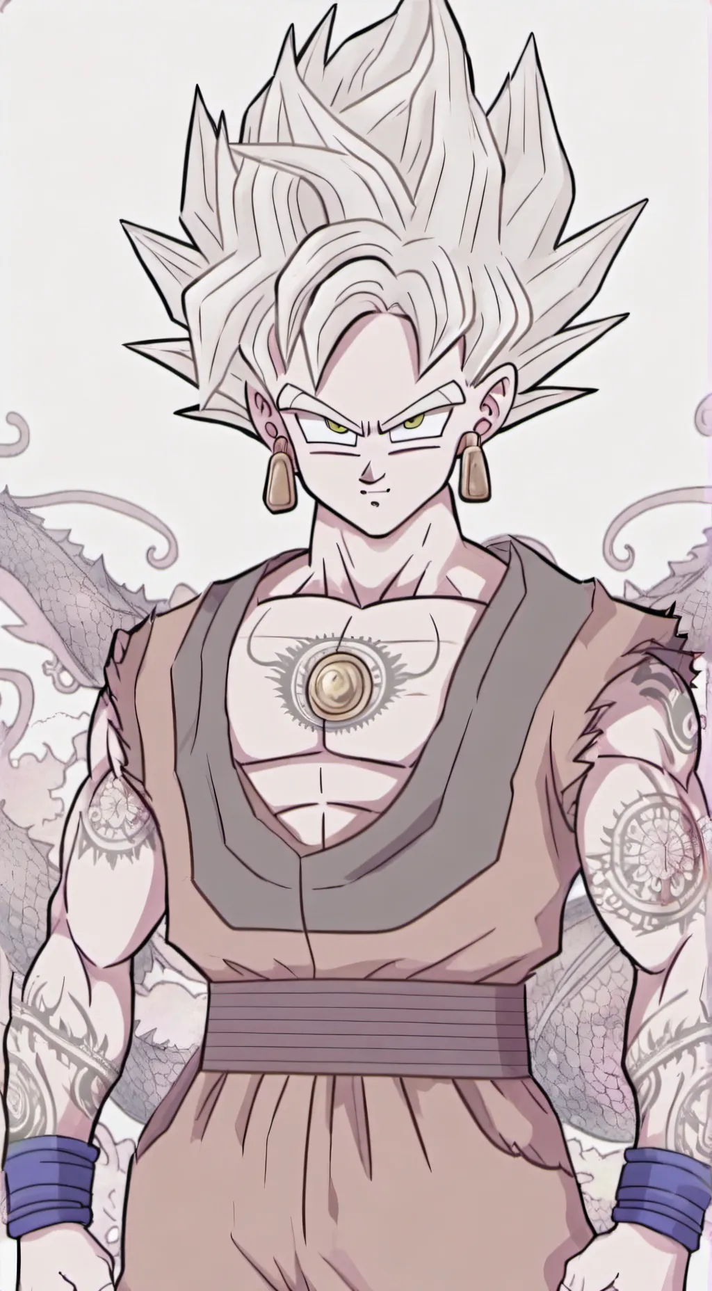 ai character: goku background