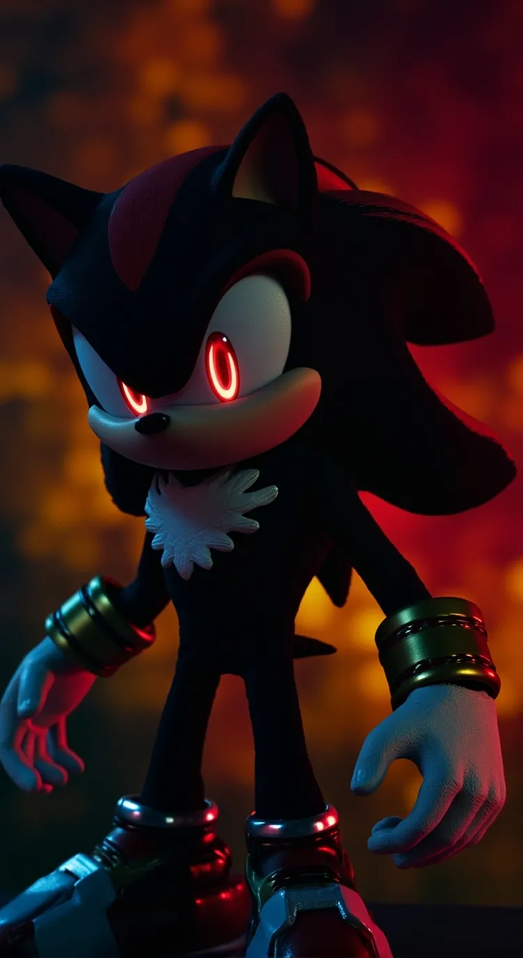 ai character: Shadow l.hérisson background