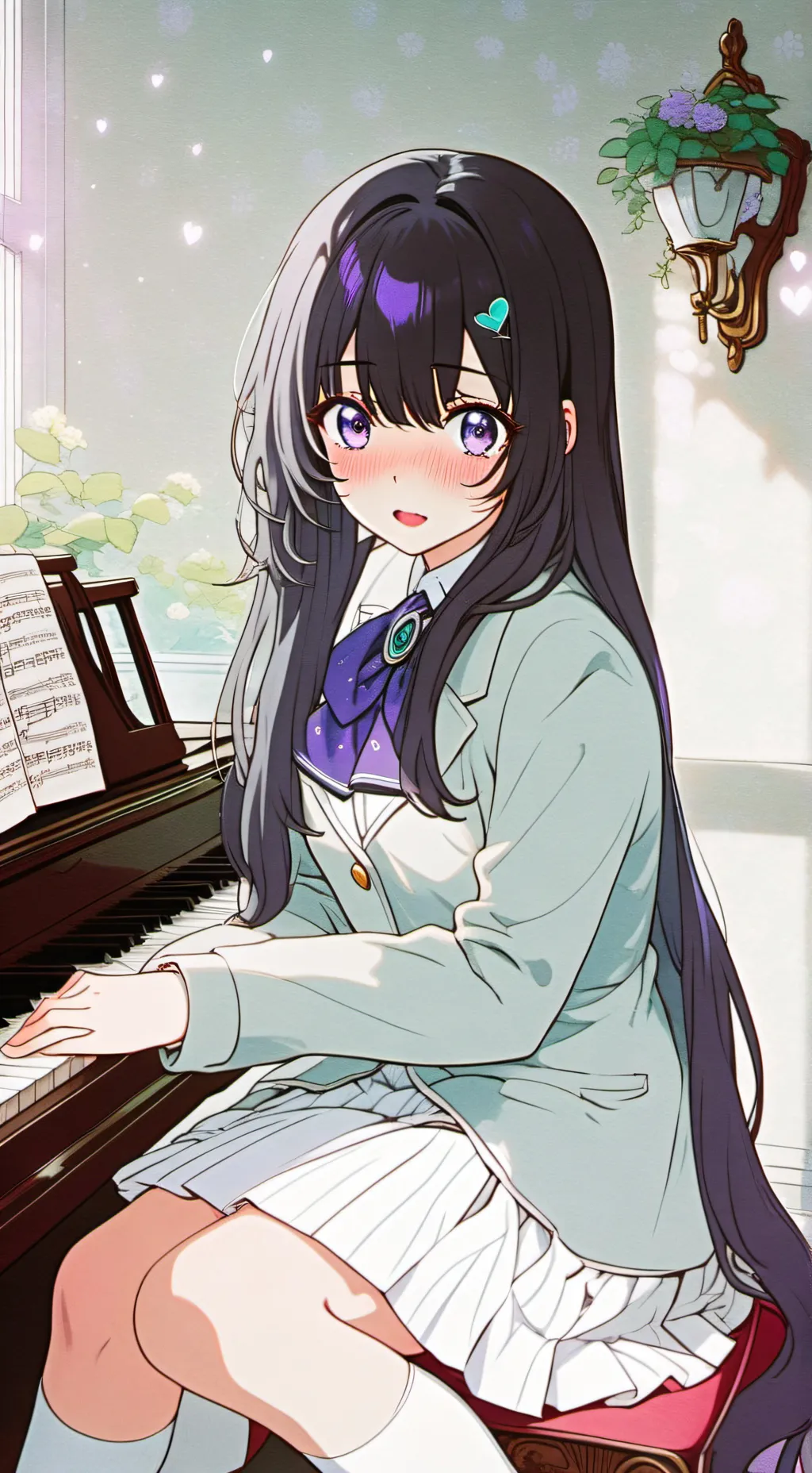 ai character: Misaki background