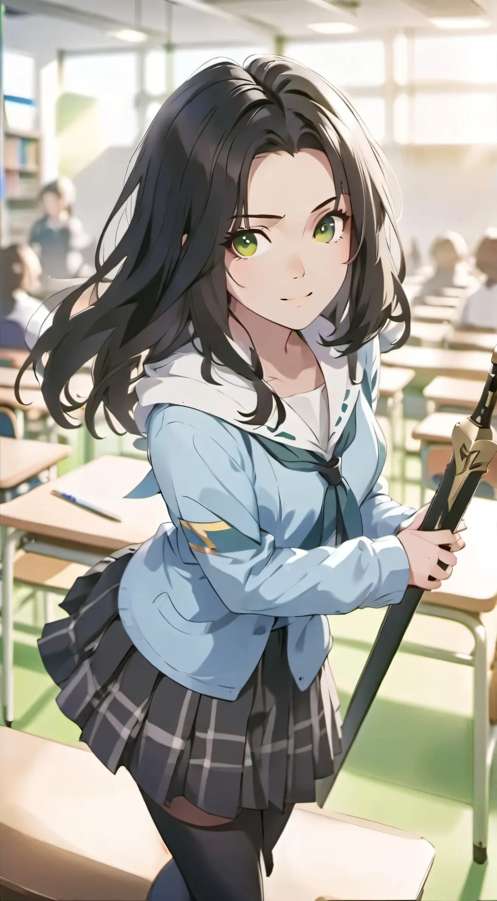 ai character: Hina background
