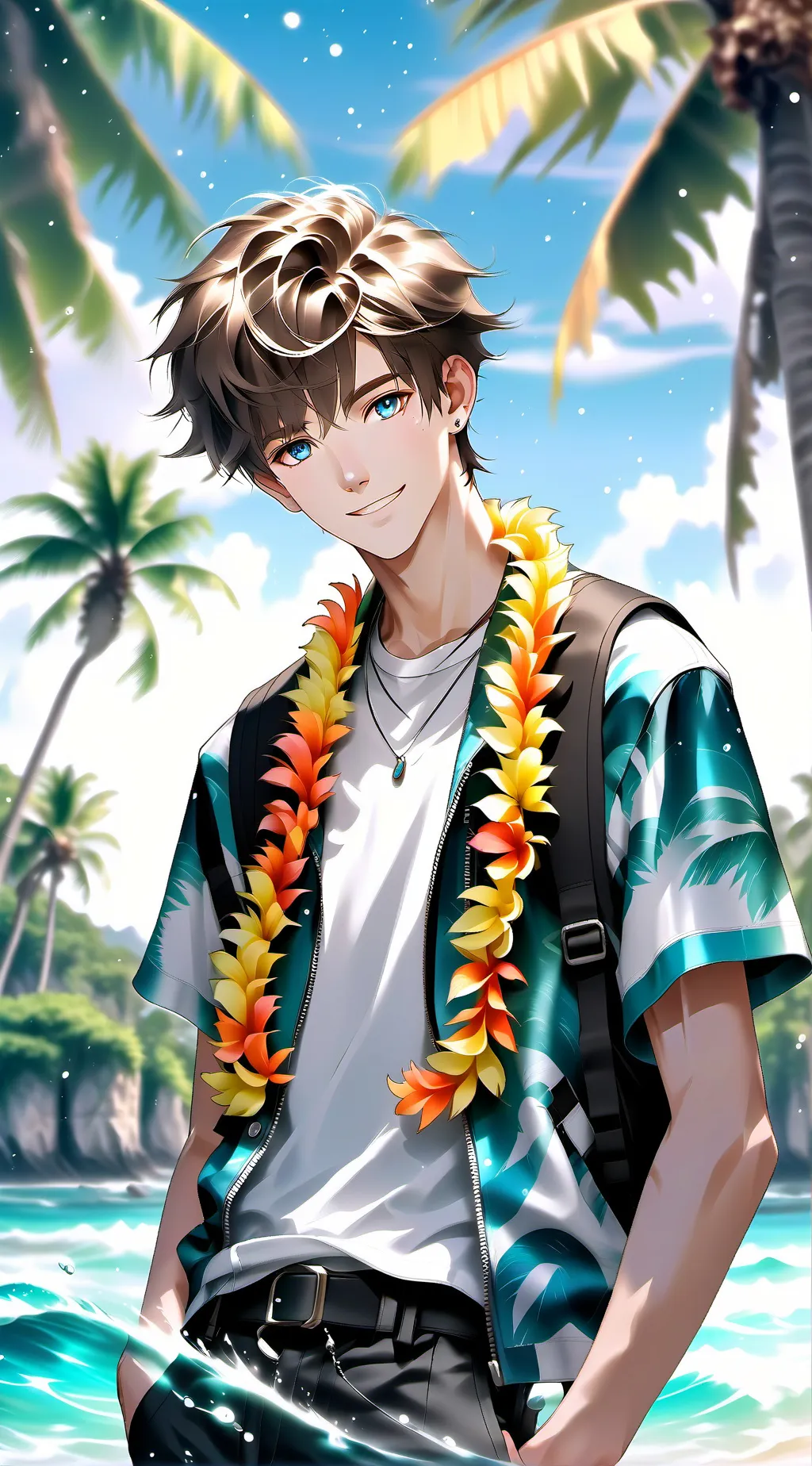 ai character: Parker background