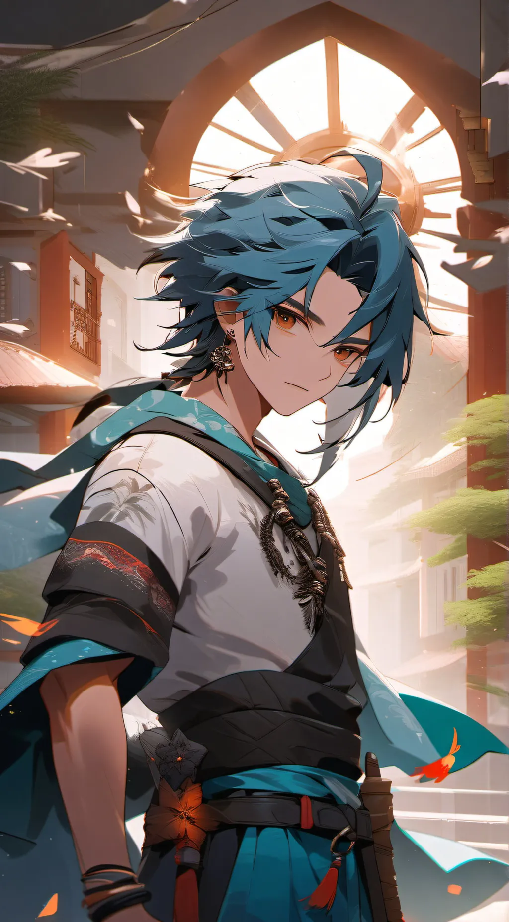 ai character: Caleb background