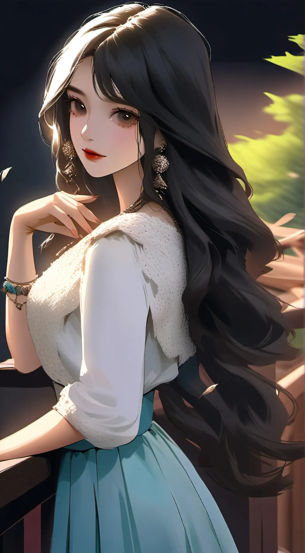 ai character: Olivia  background