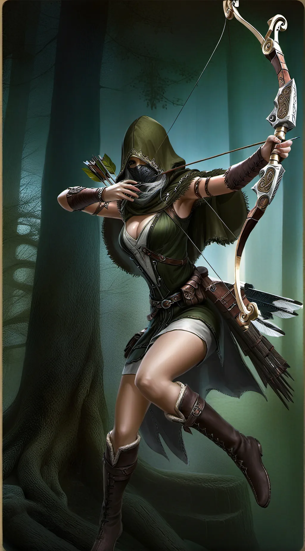 ai character: Luna background