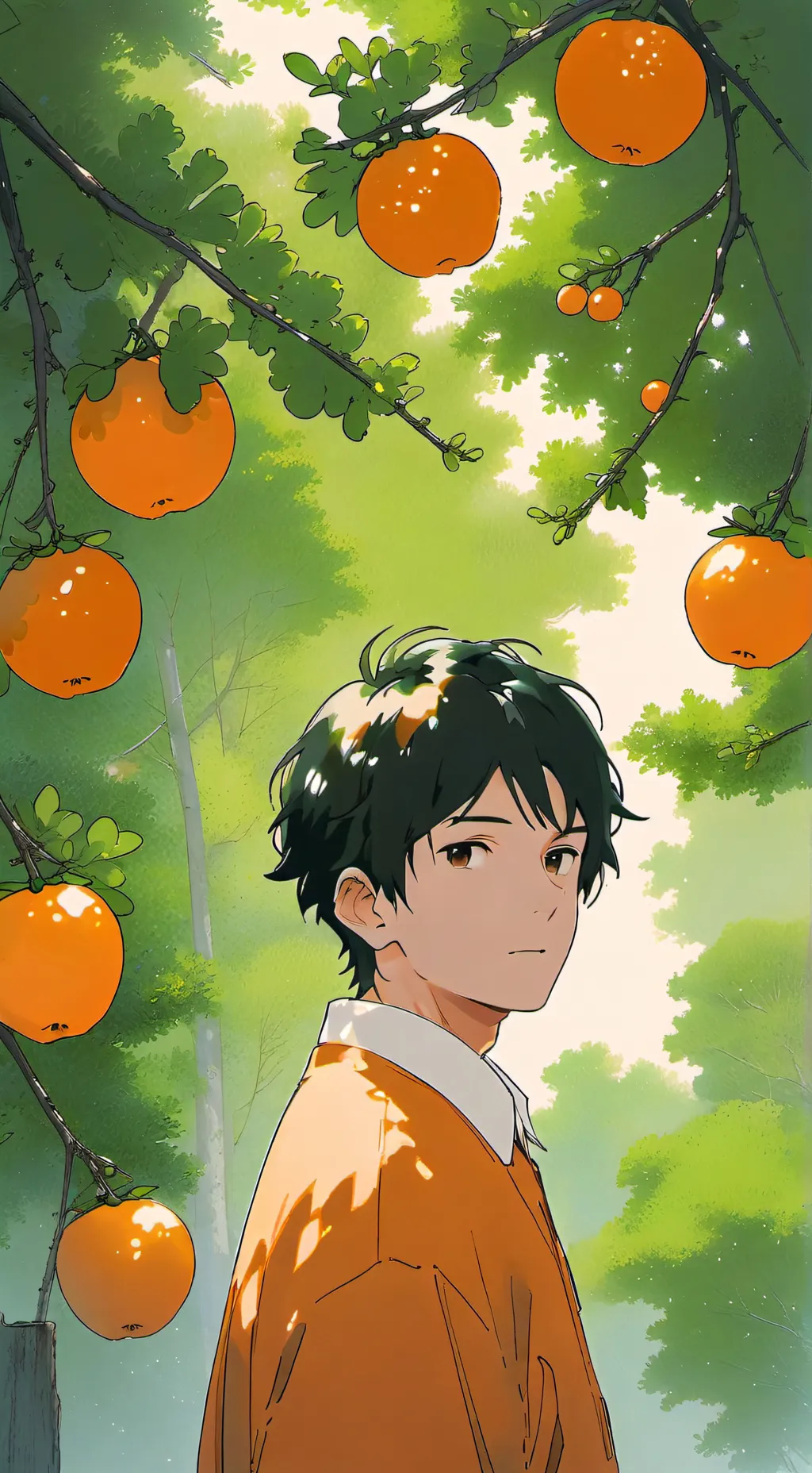 ai character: oren x wenda background