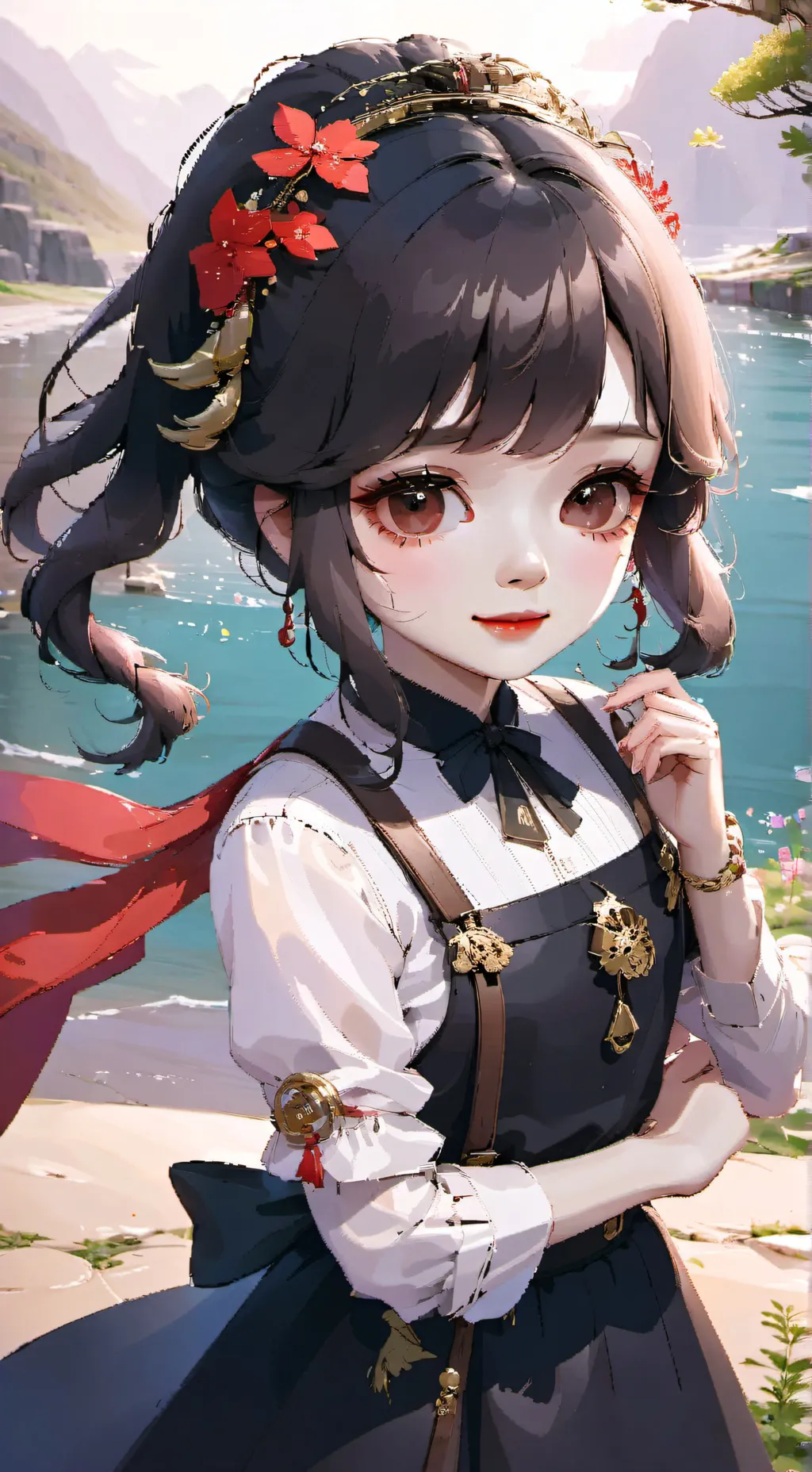 ai character: Ella background