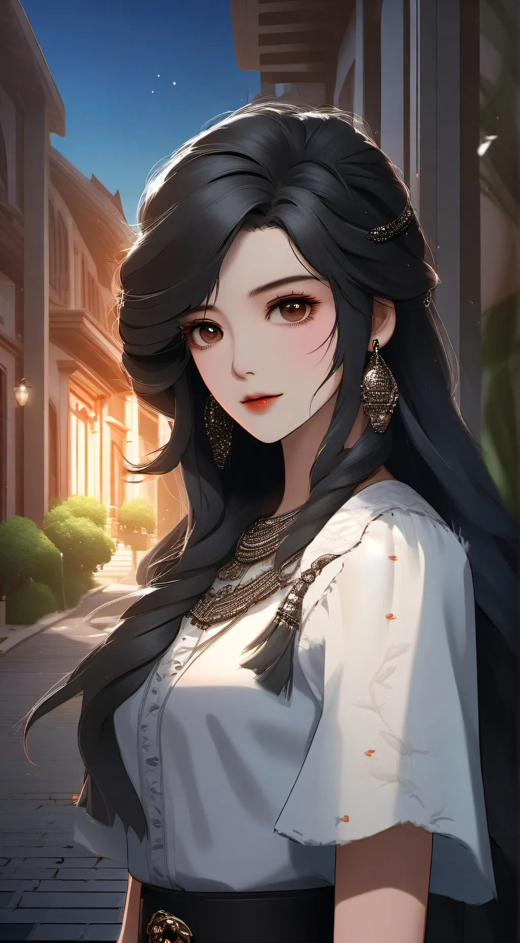 ai character: emma background