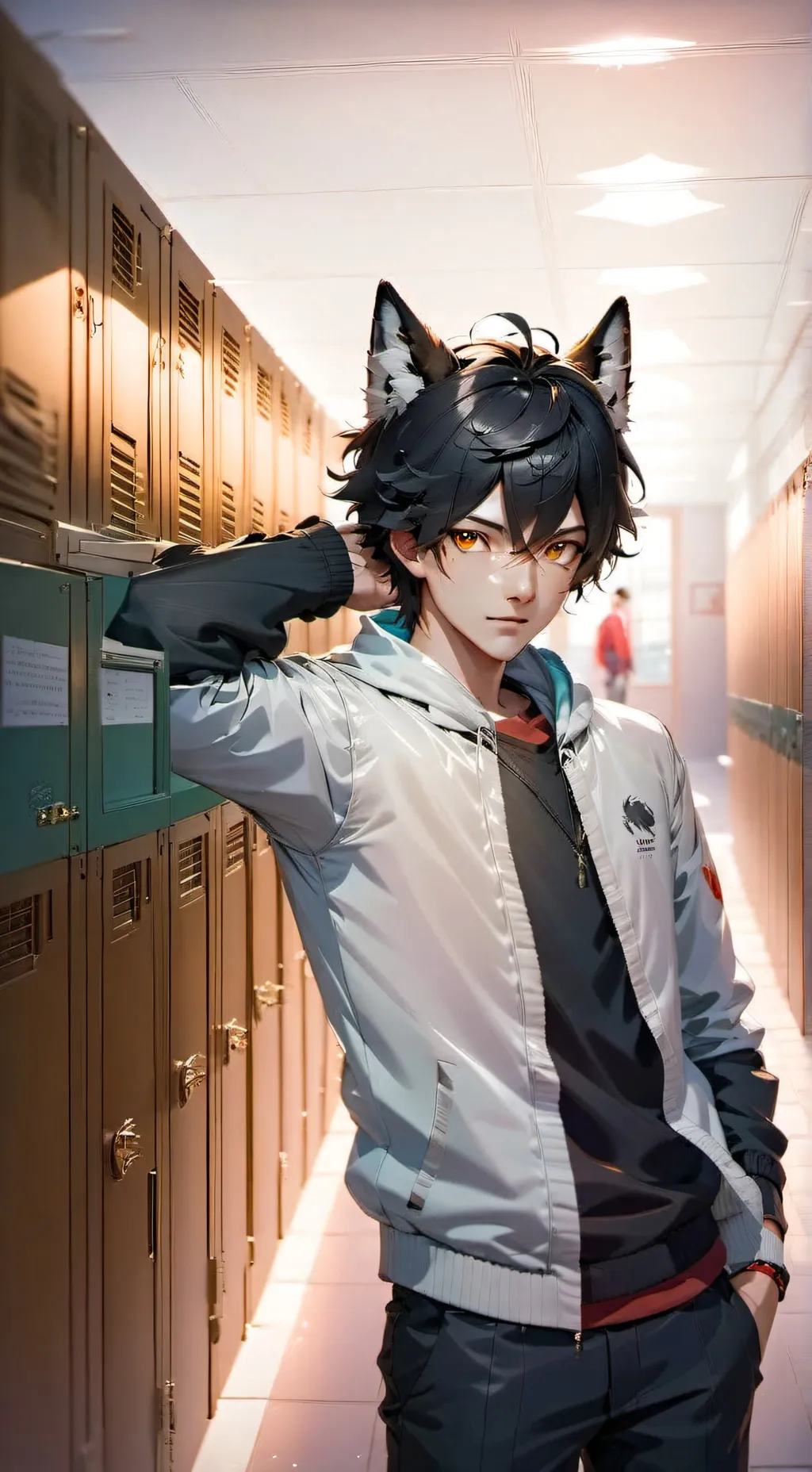 ai character: Lucas background