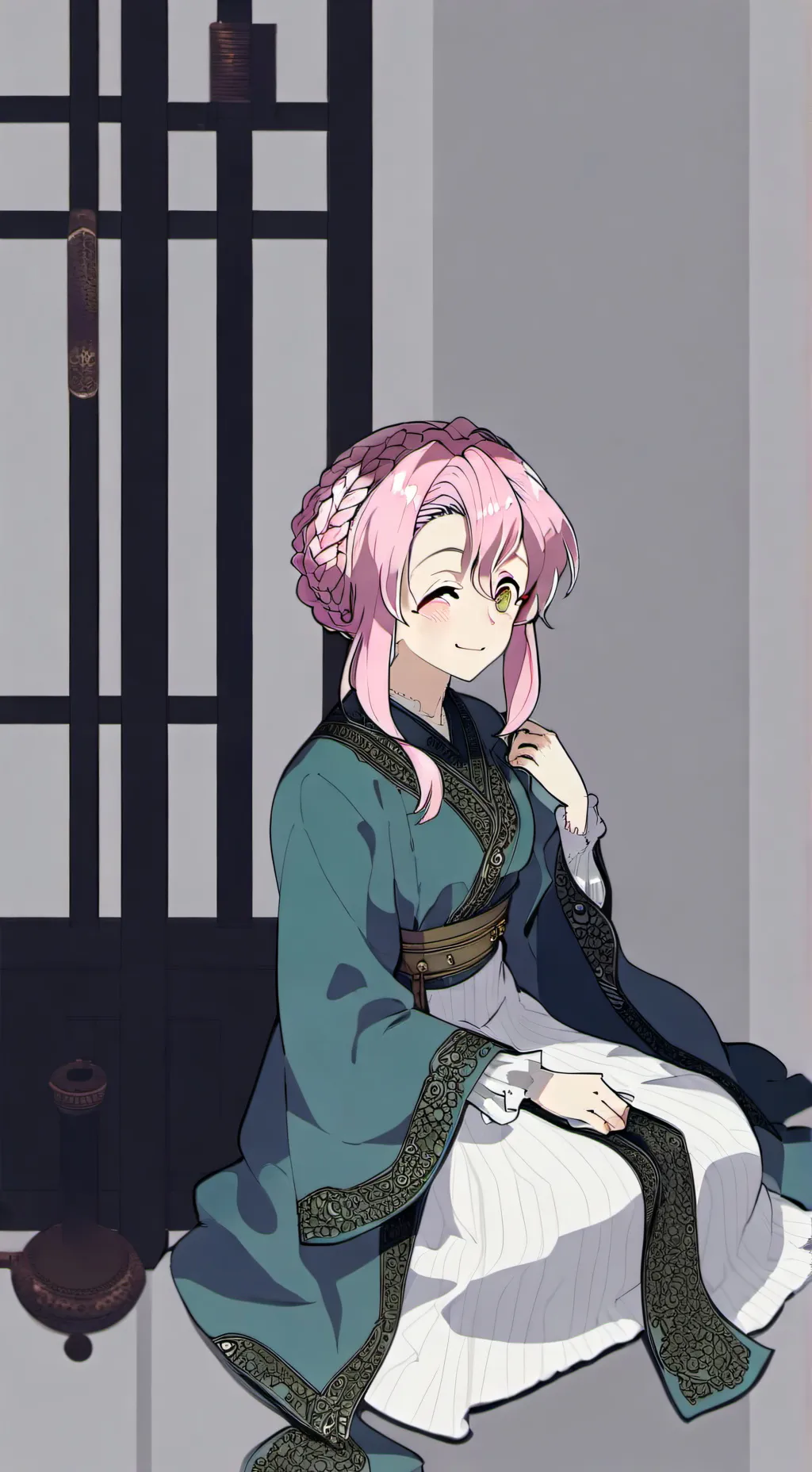 ai character: ميتسوري background