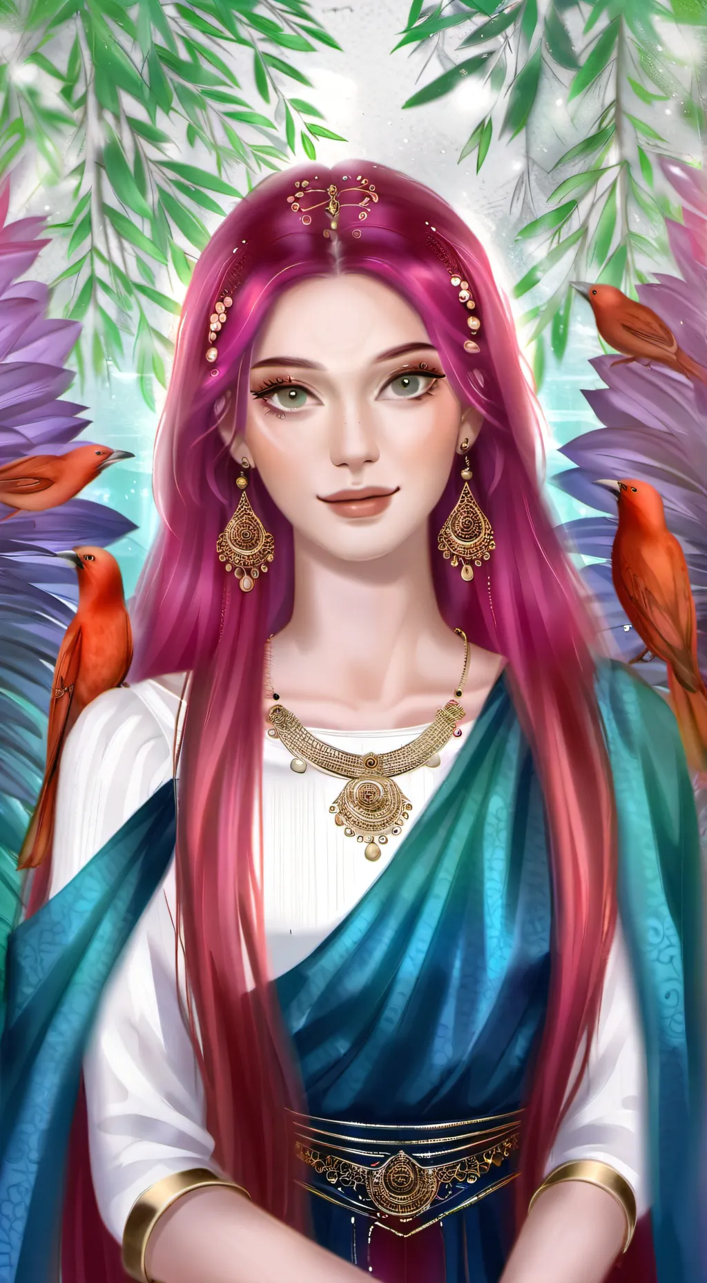 ai character: Mia background