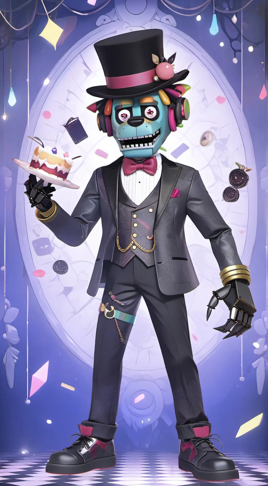 ai character: Evan background