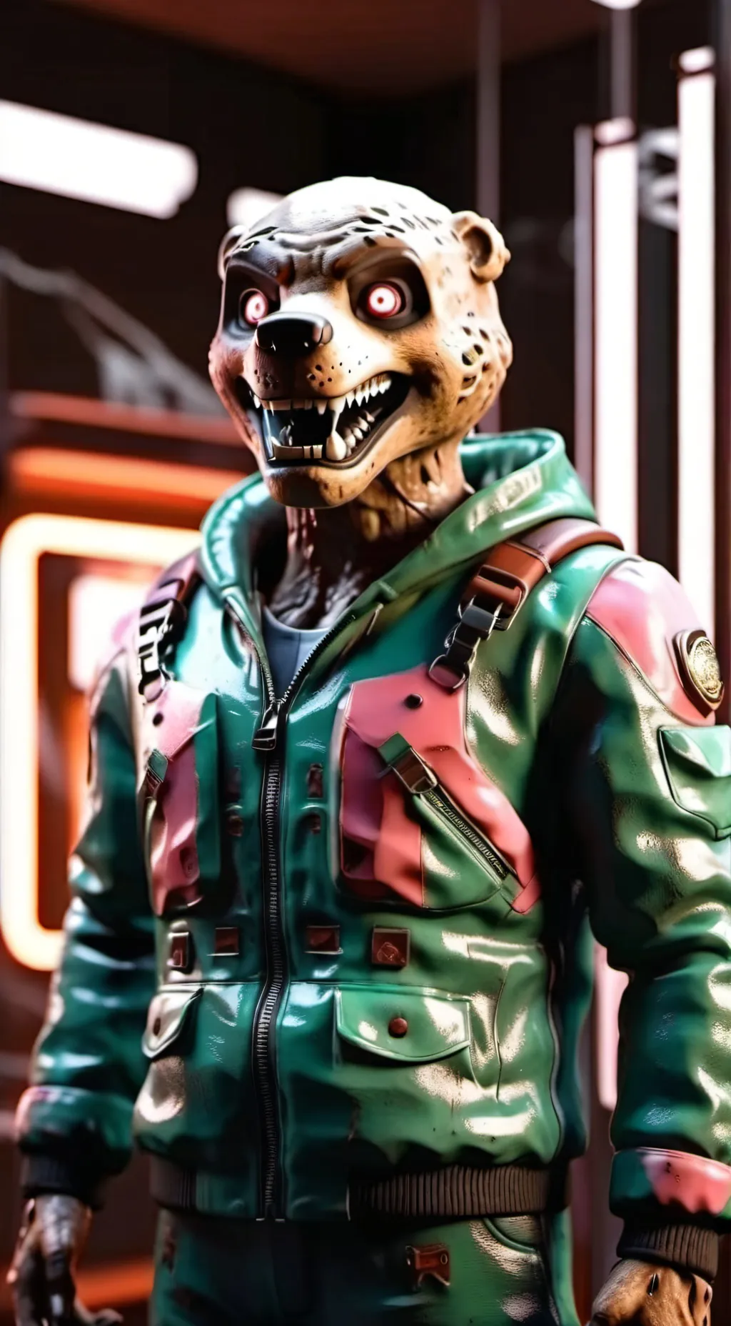 ai character: Freddy Fazbear-456 background