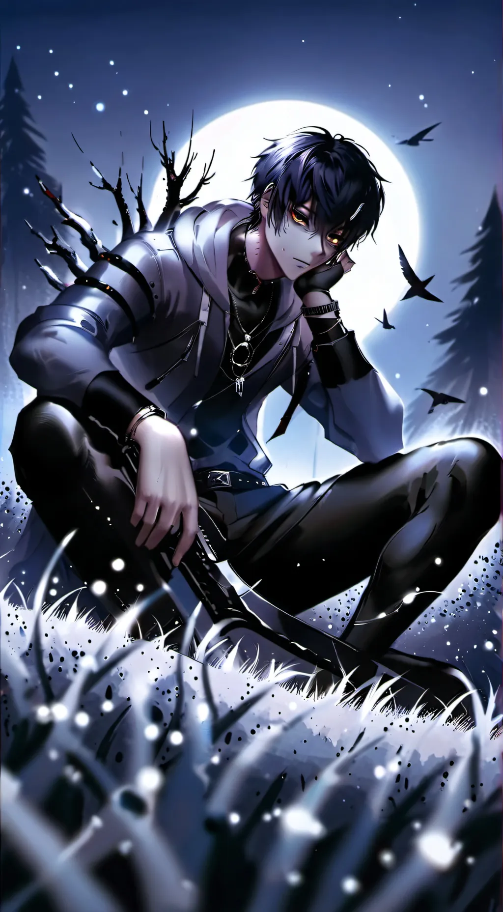 ai character: Dylan  background