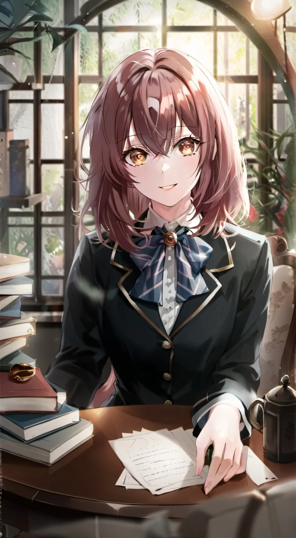 ai character: Himeko background