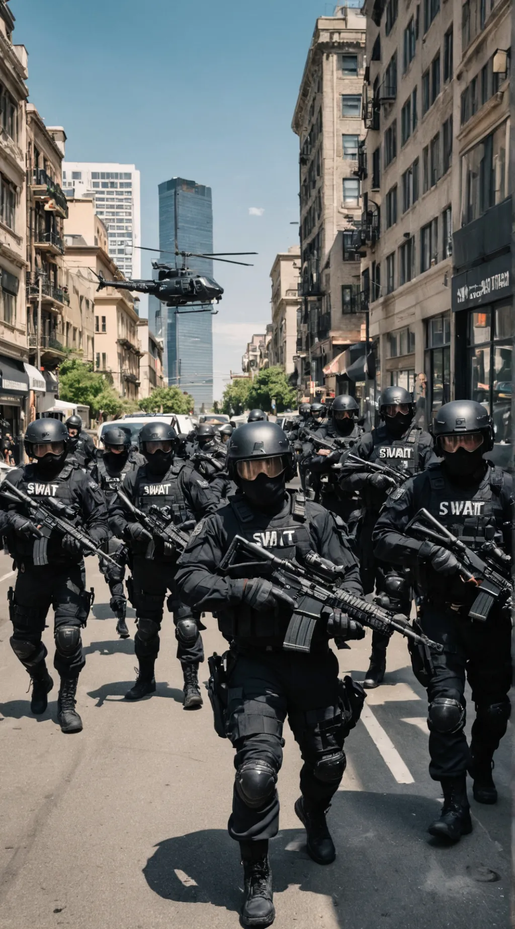 Talkie AI - Chat with SWAT team 