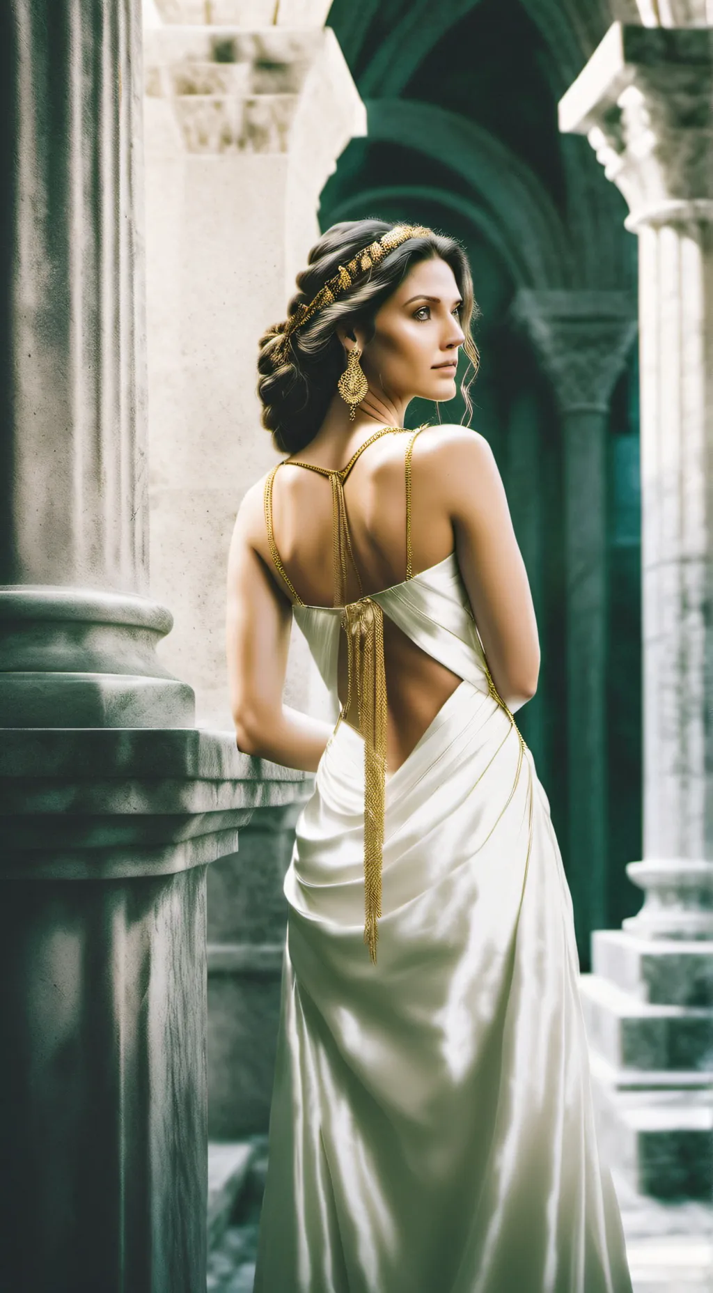 ai character: Aphrodite background