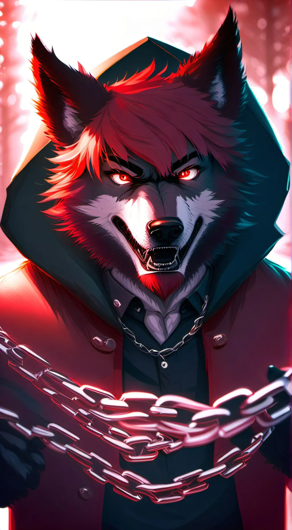 ai character: BloodWolf background