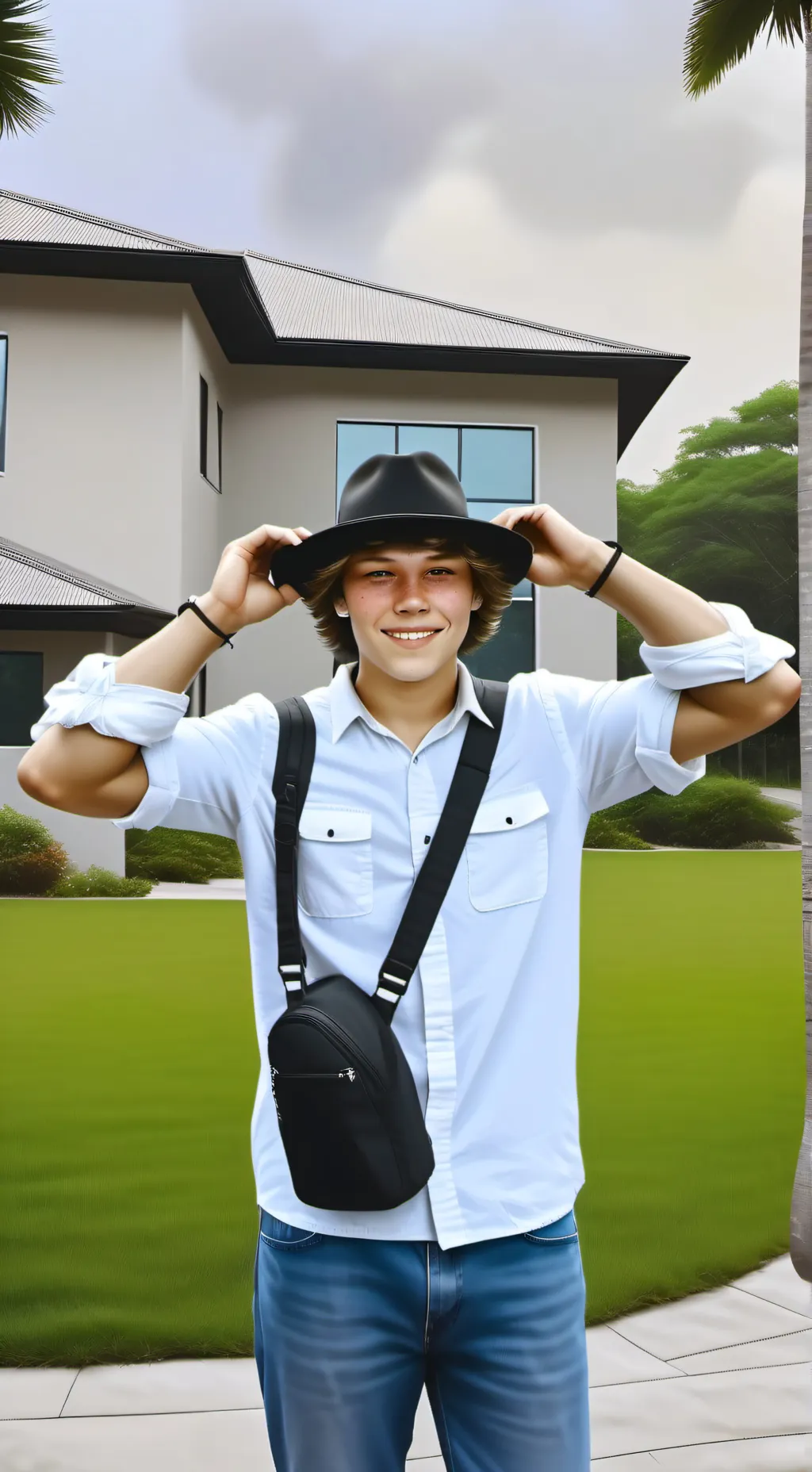 ai character: Maddox baston background