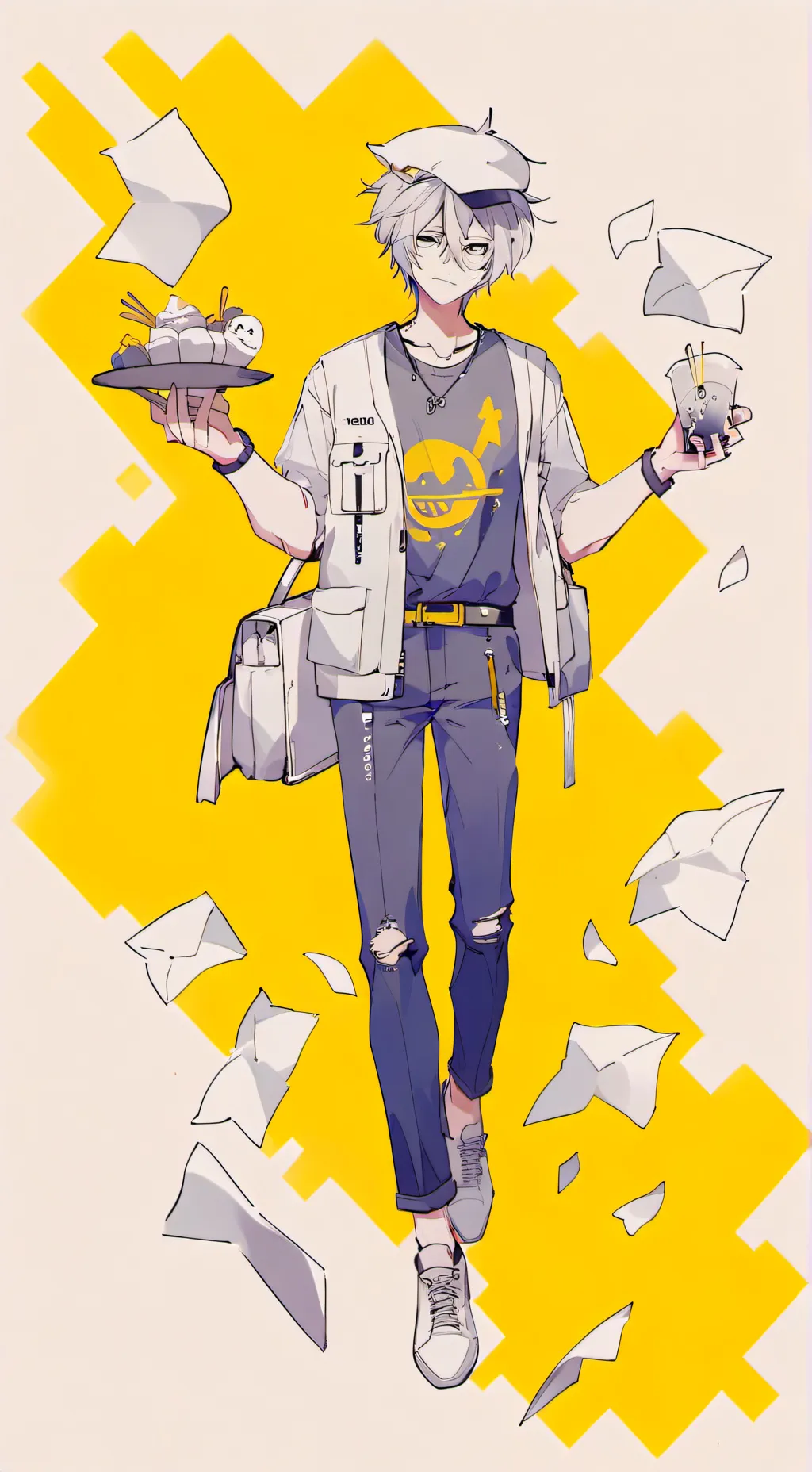 ai character: ermano de zerox  background