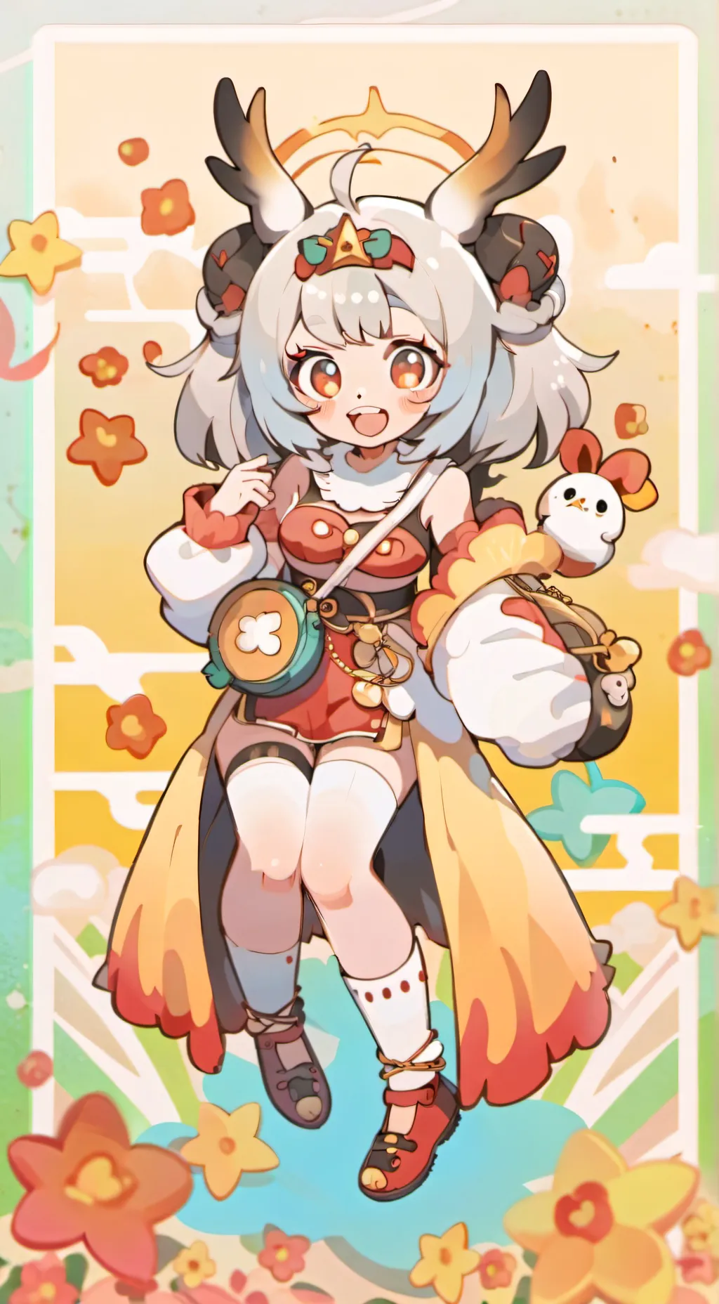 ai character: MIAAAAAA background