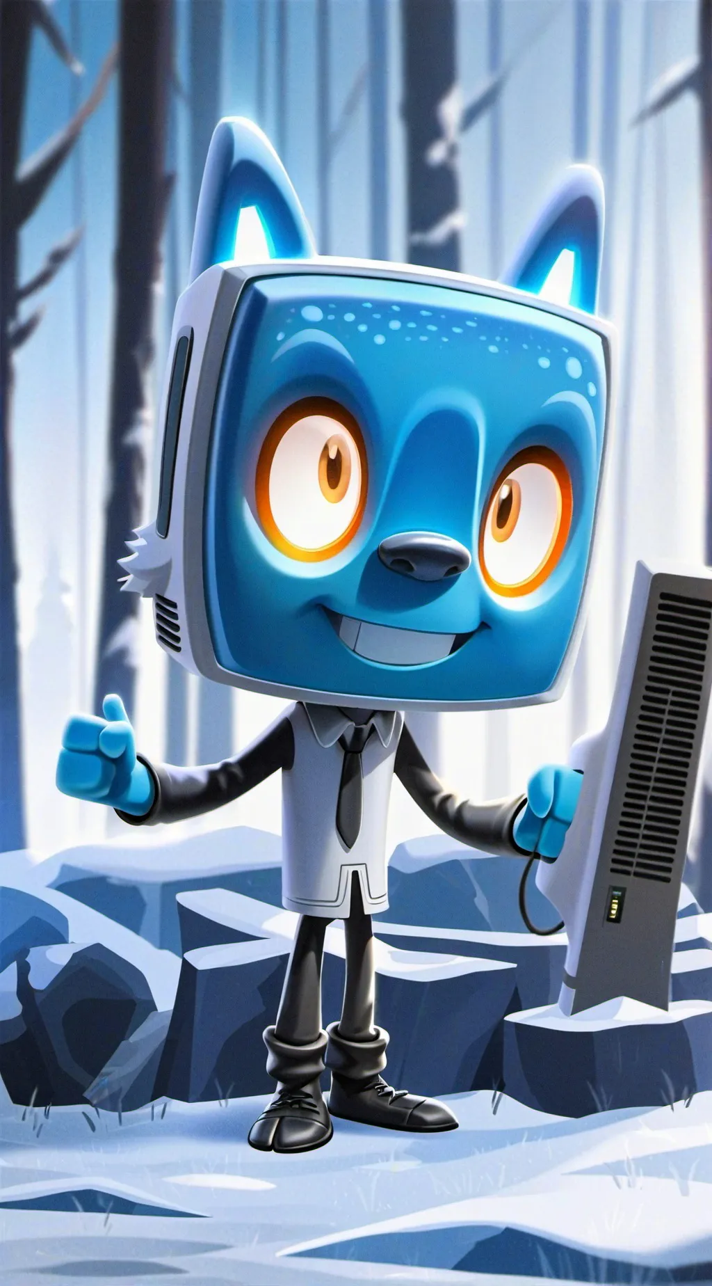 ai character: (DONT MIND THE IMG background