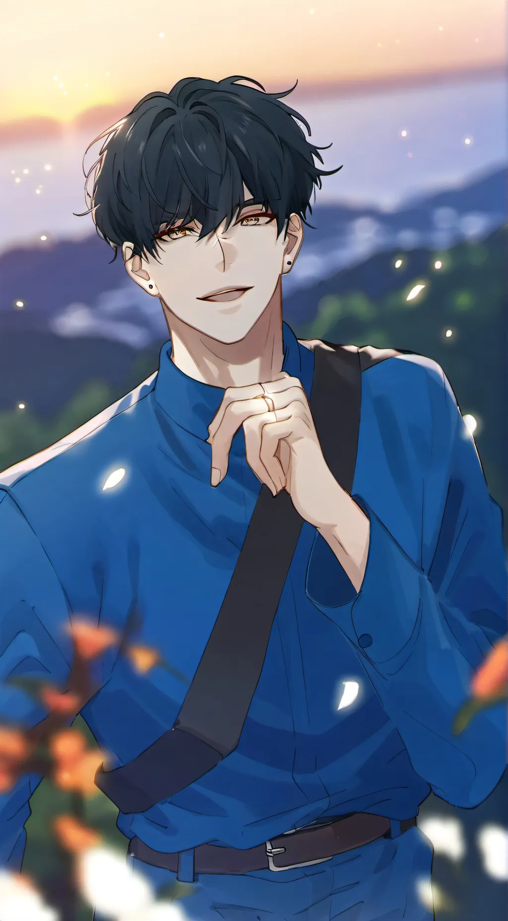 ai character: 💫DAVID💫 background