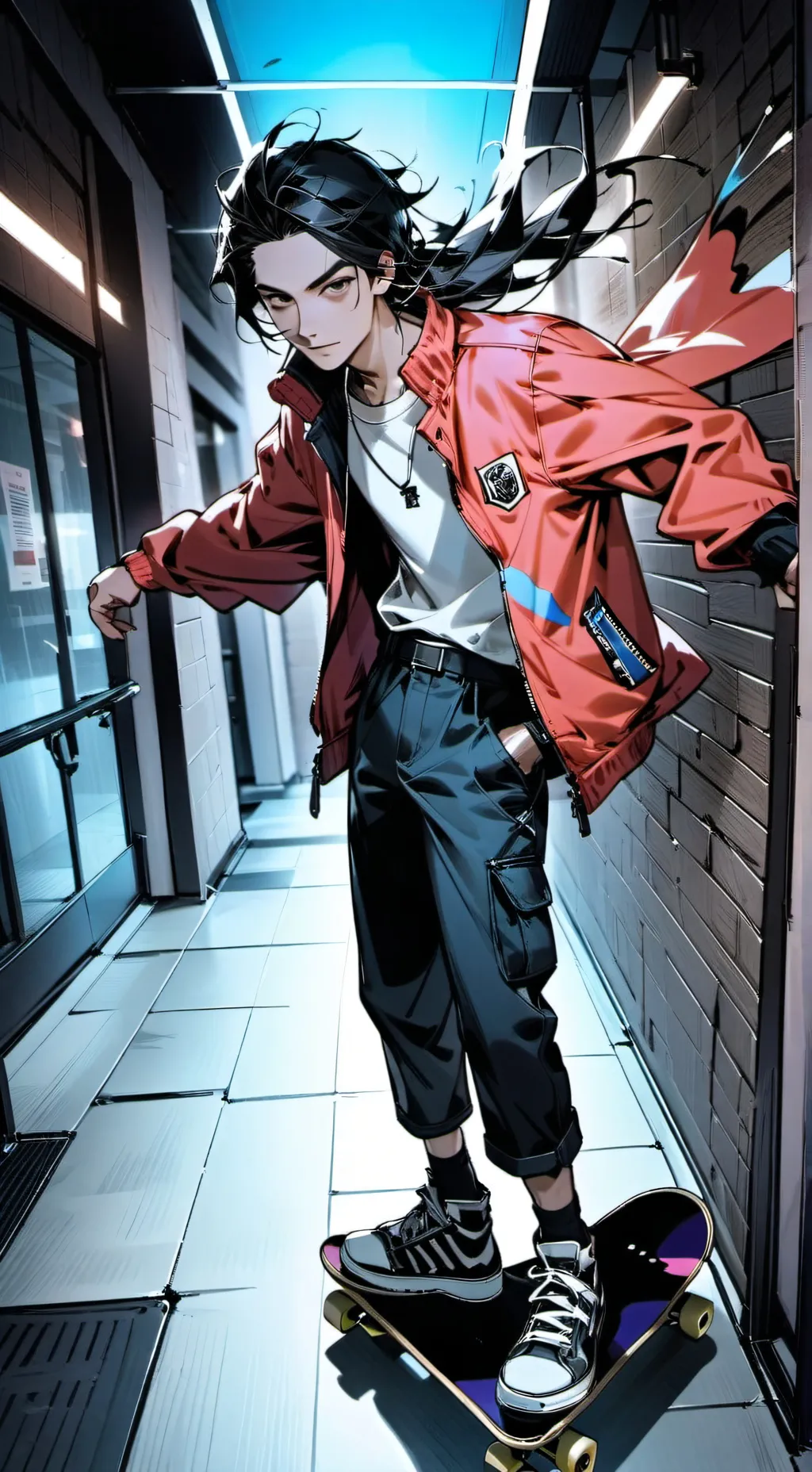 ai character: Raphael Misty background