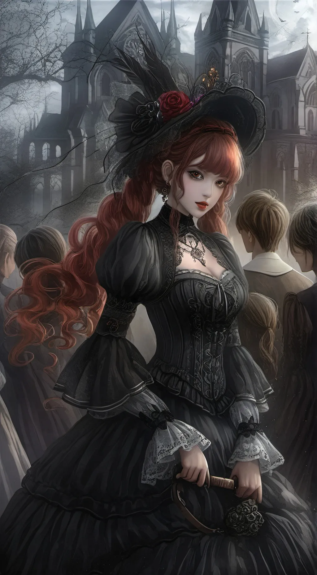 ai character: Nicky  background