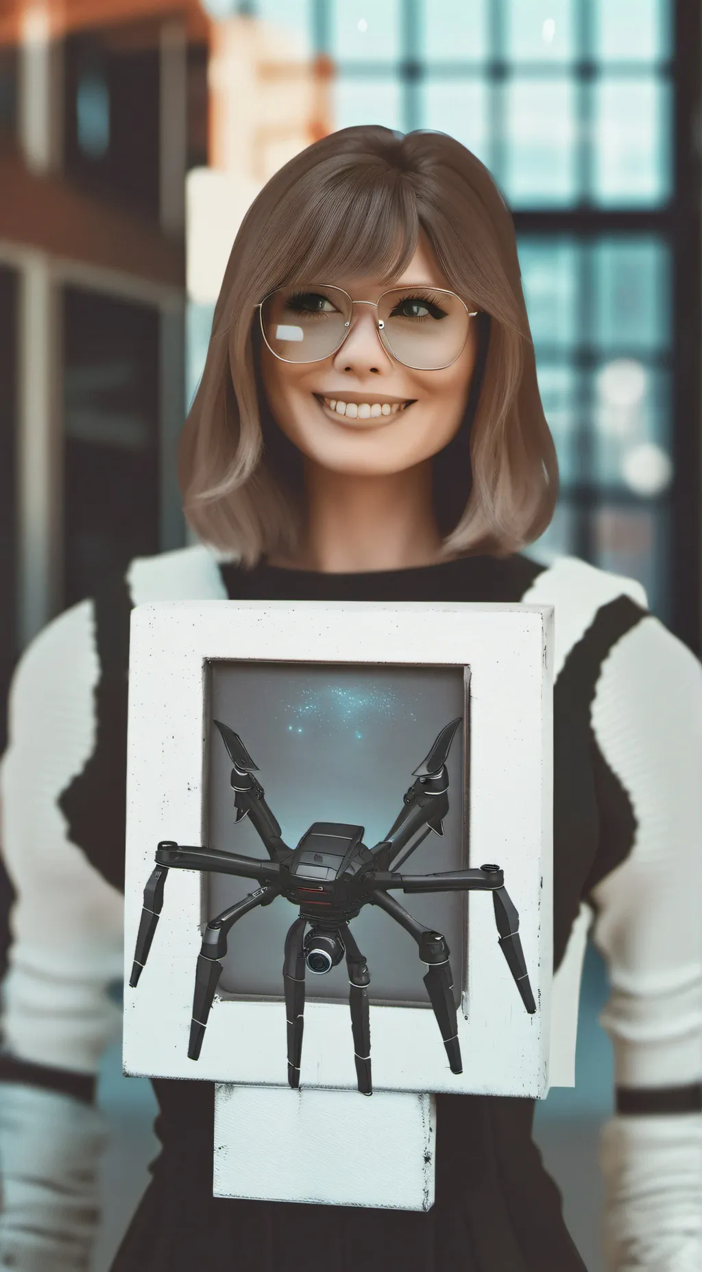 ai character: hannah<3 background