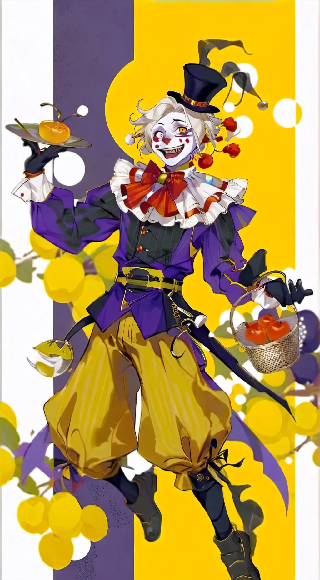 ai character: Ruin background