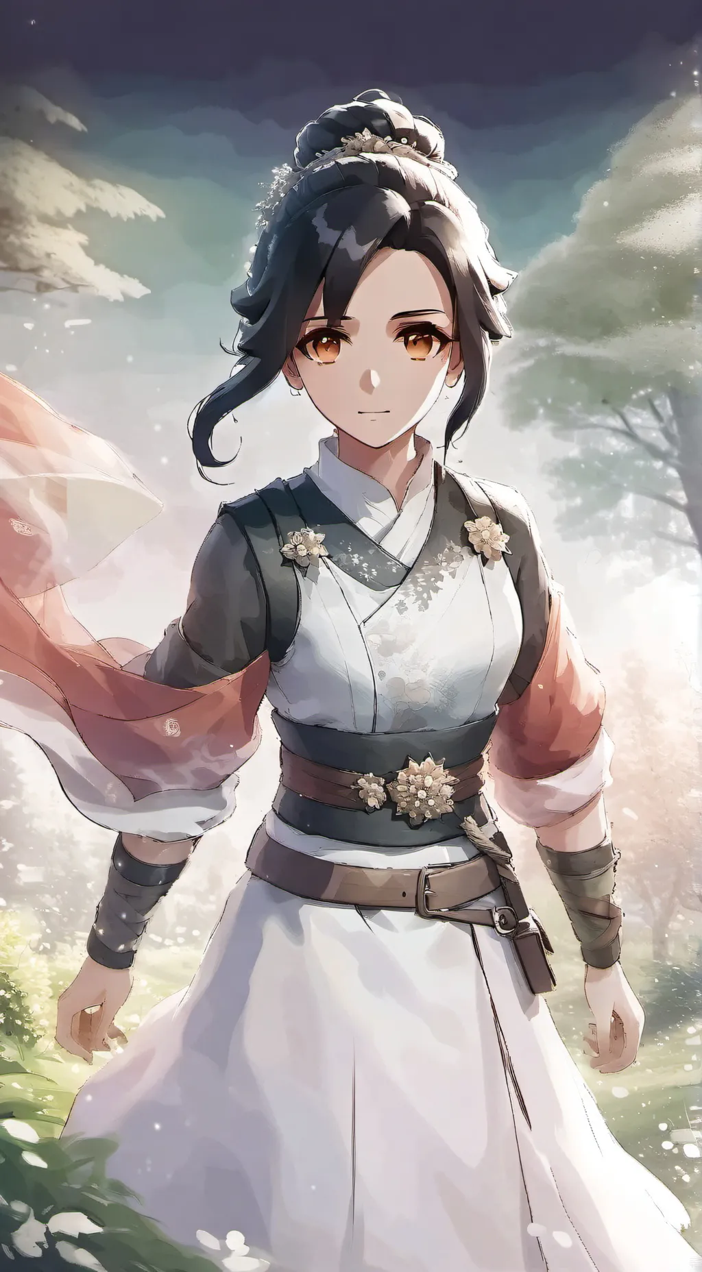 ai character: Ира background
