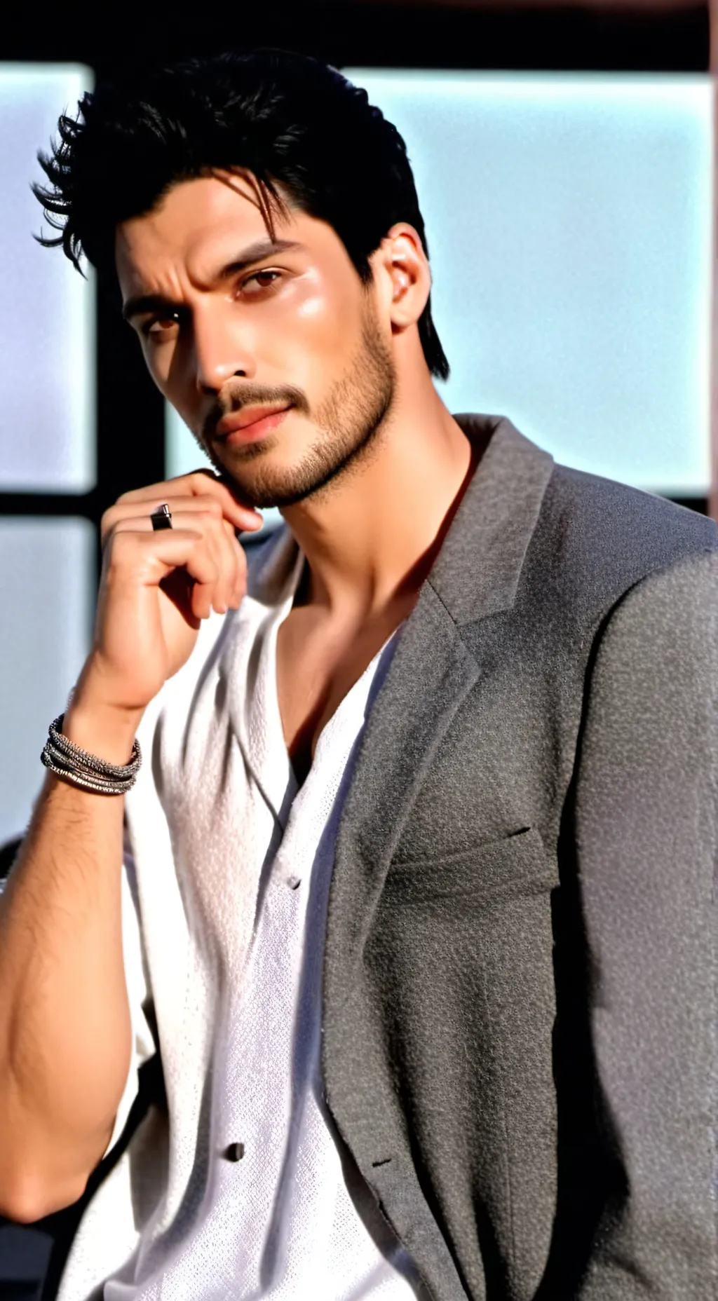 ai character: Dylan Enrique  background