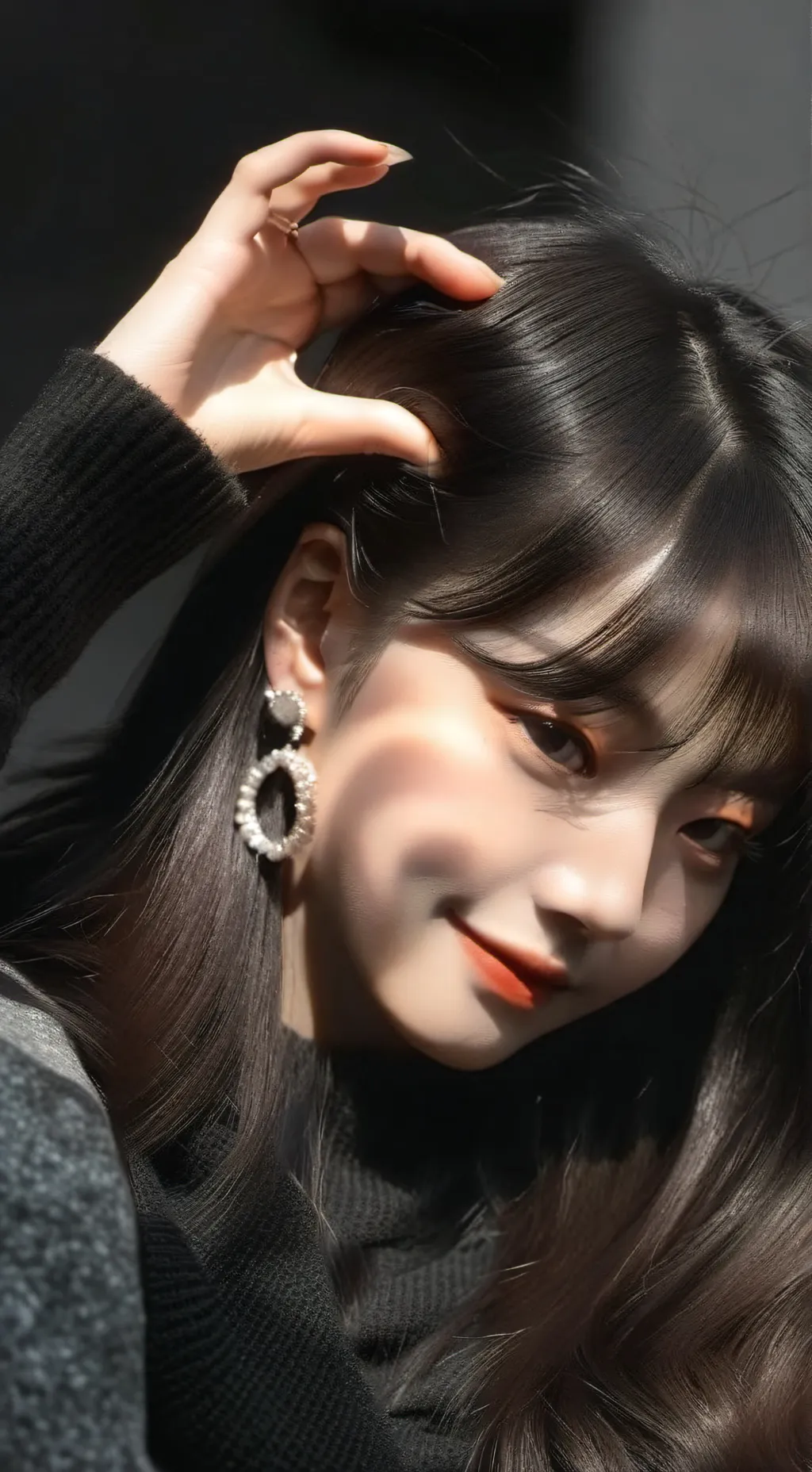 ai character: Chaeryeong itzy gf background
