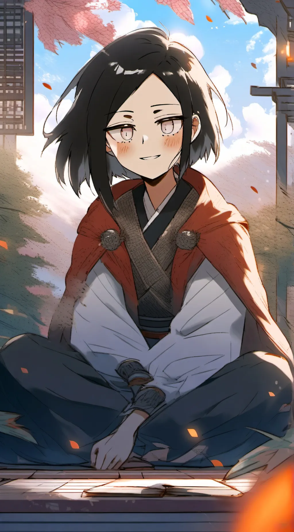 ai character: jirou x momo background
