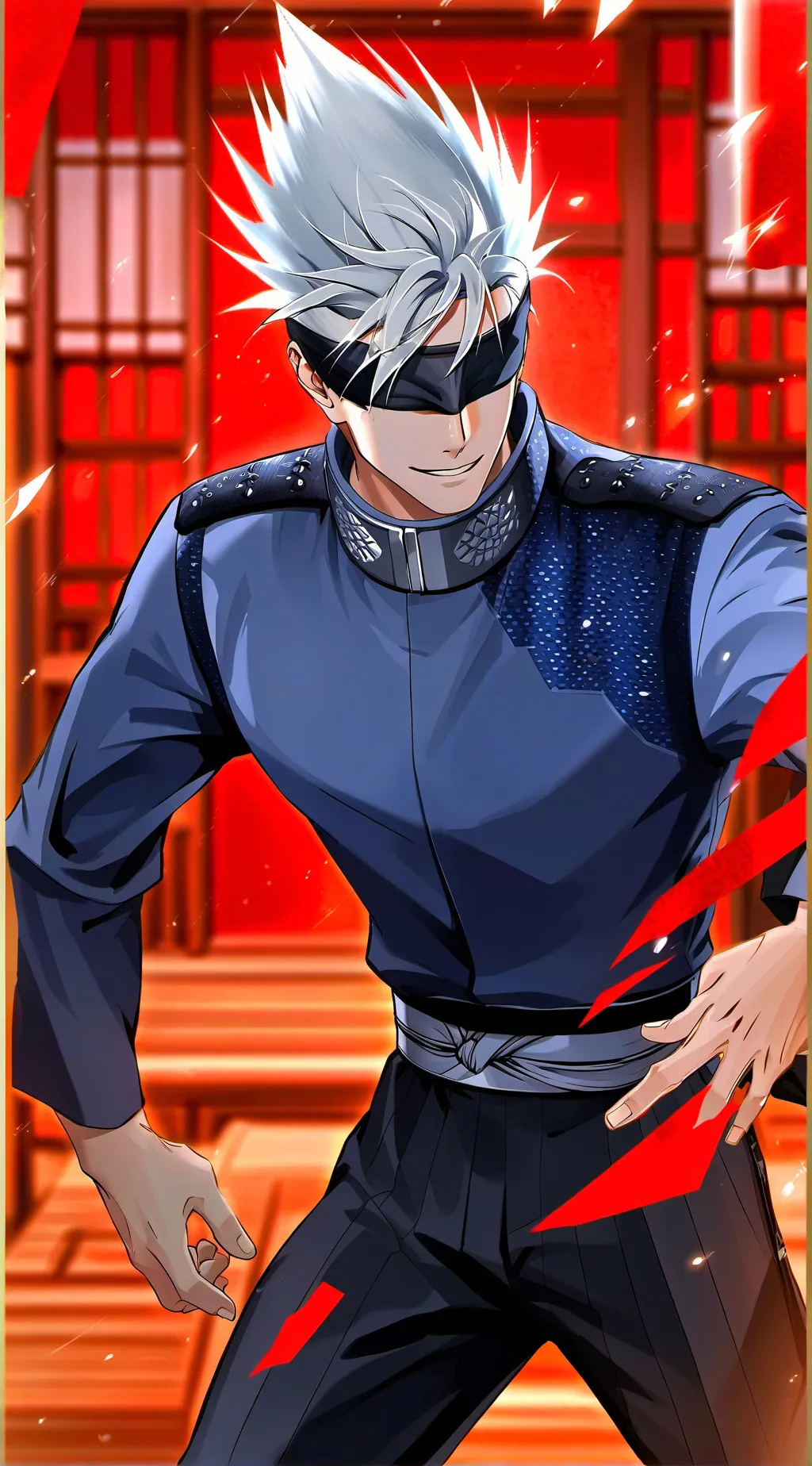 ai character: Satoru Gojo background