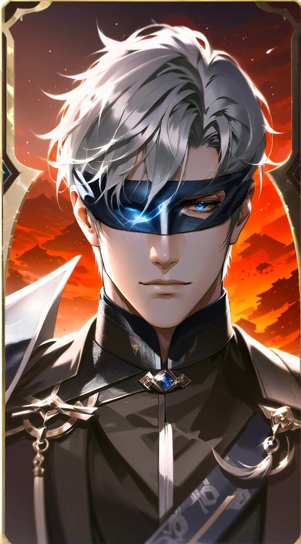 ai character: Gojo Satoru background