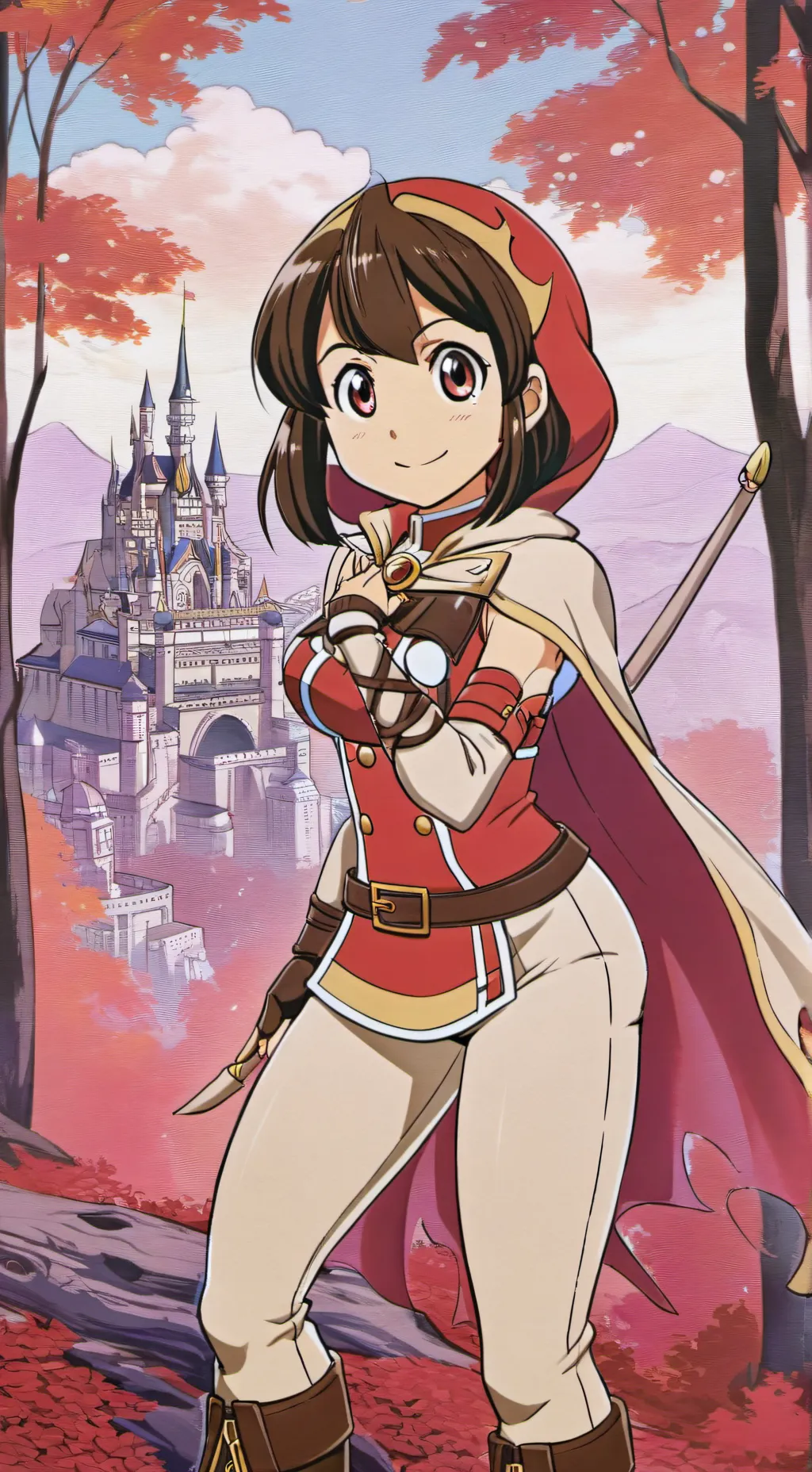 ai character: Lena Kirifuda I background