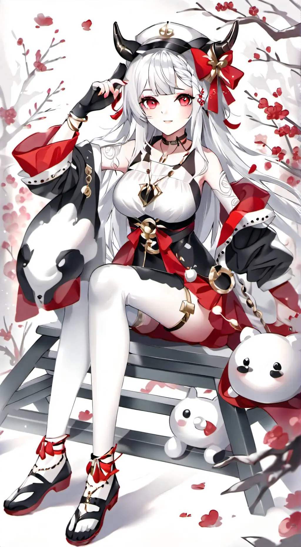 ai character: Changed background