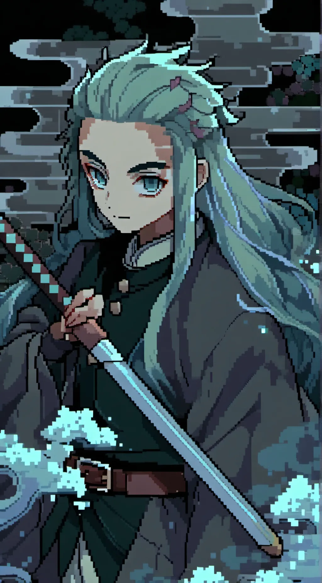 ai character: HASHIRAS background