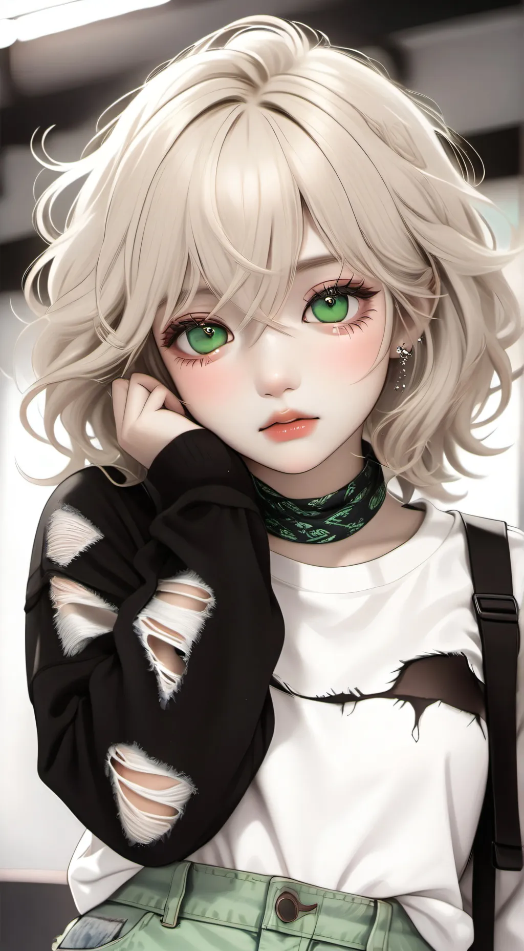 ai character: battleworn background