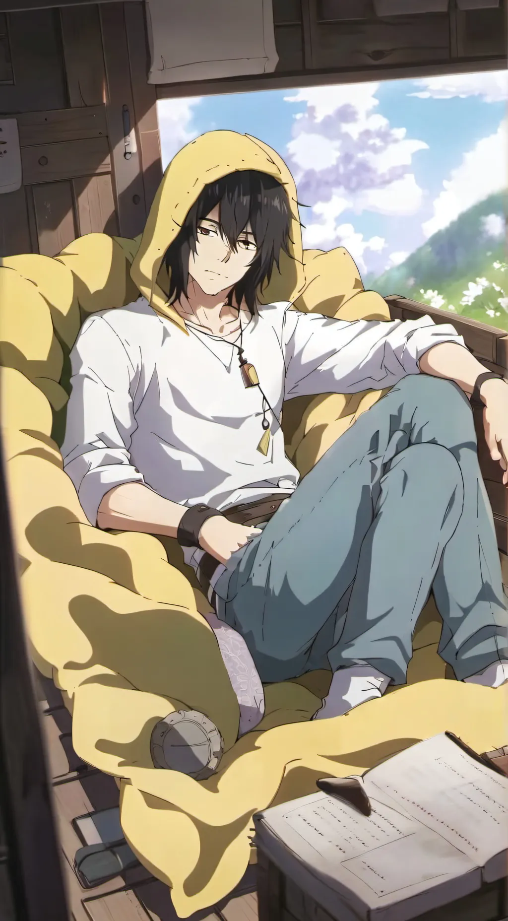 ai character: Aizawa period MHA! background