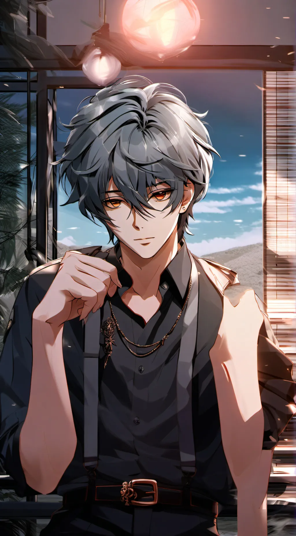 ai character: Ricky background