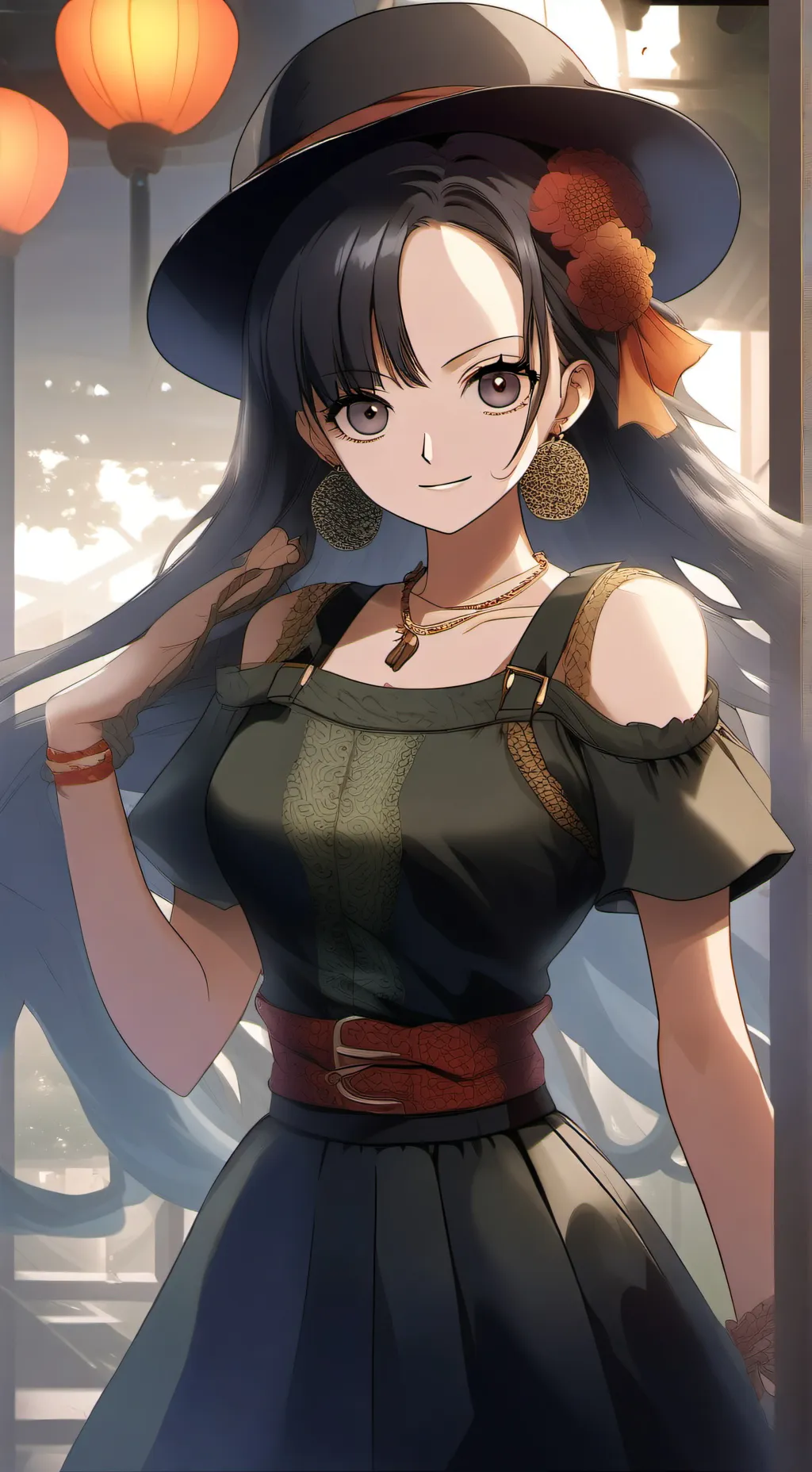 ai character: One Piece Swap 2 background