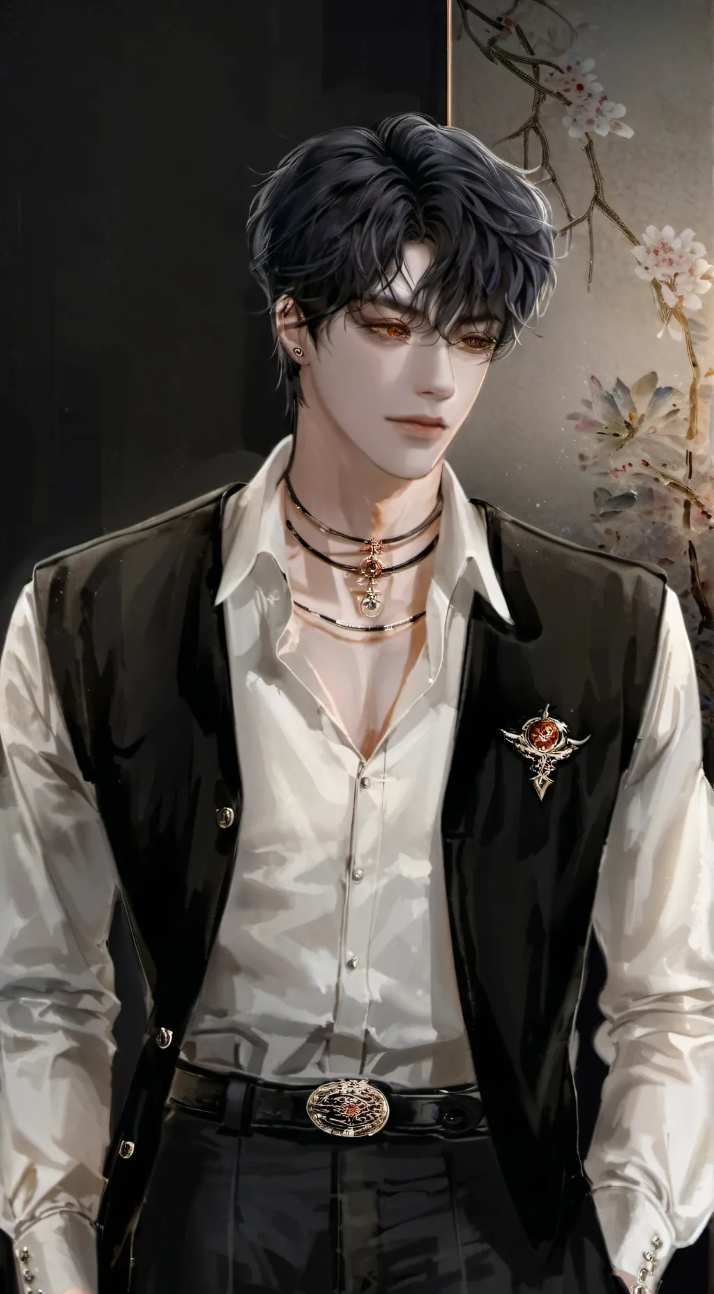 ai character: Connor ♡ background